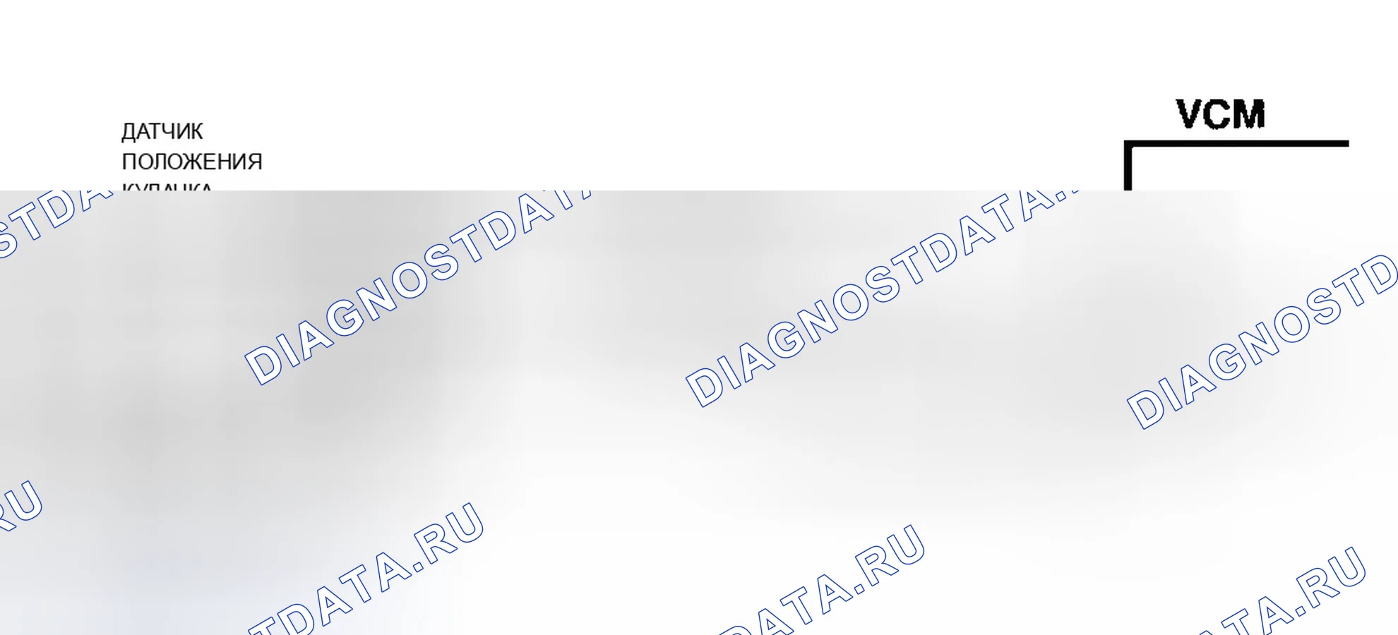 Рис. 23: Схема расшифровка кода ошибки P0340. Chevrolet Blazer S15