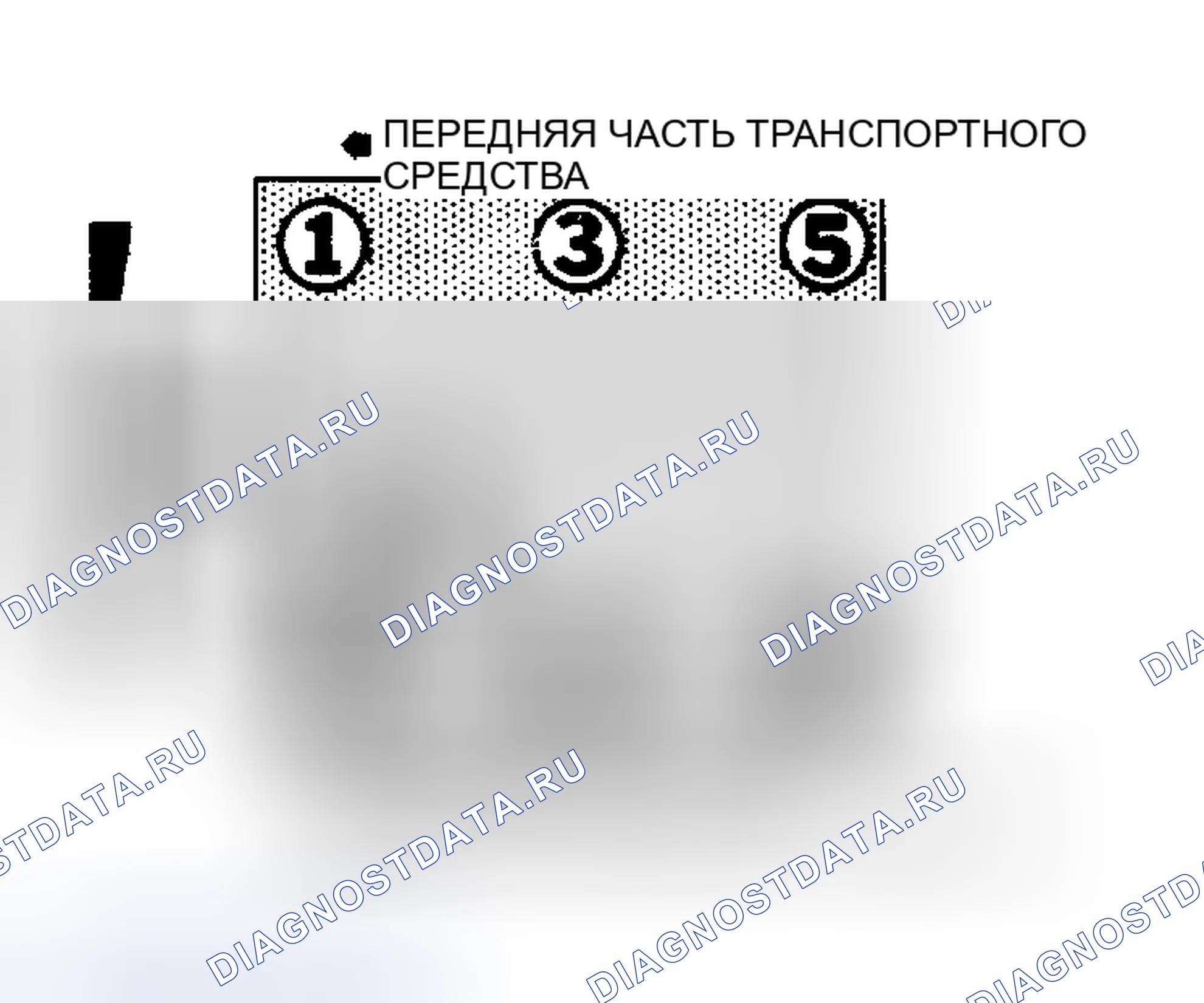 Рис. 6: порядок работы цилиндров и вращение распределителя (MPV 3.0L и 929). Mazda Demio IDJ