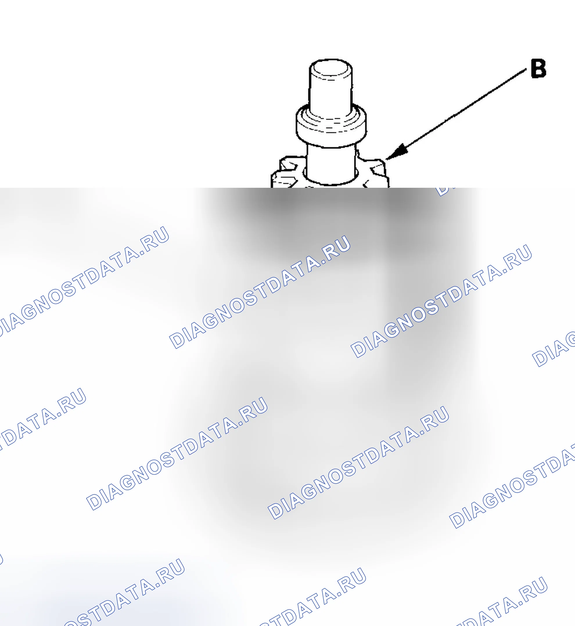 Рис. 33: Проверка обгонной муфты. Honda Element YH2