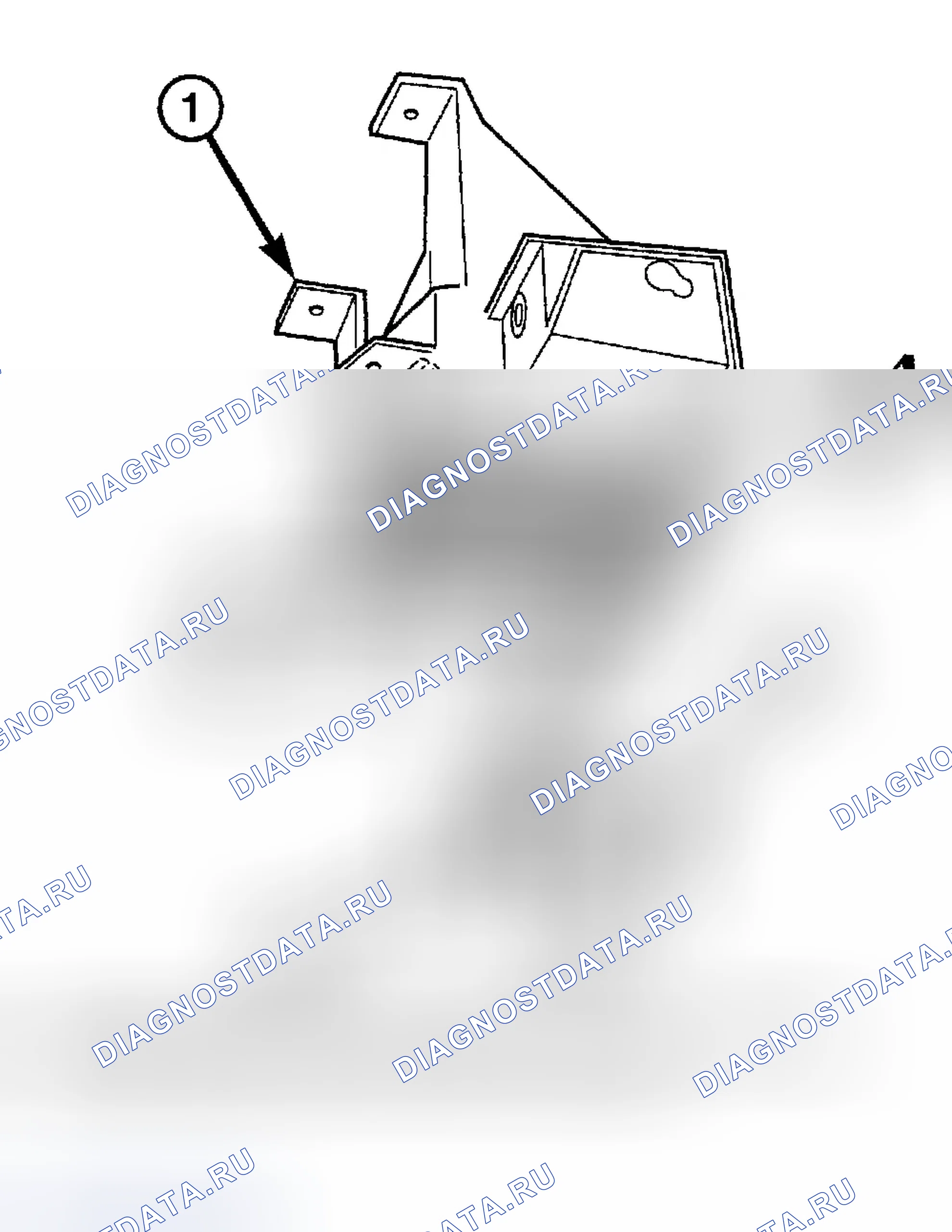 Рис. 57: ДЕМОНТАЖ. Dodge Pickup R1500 