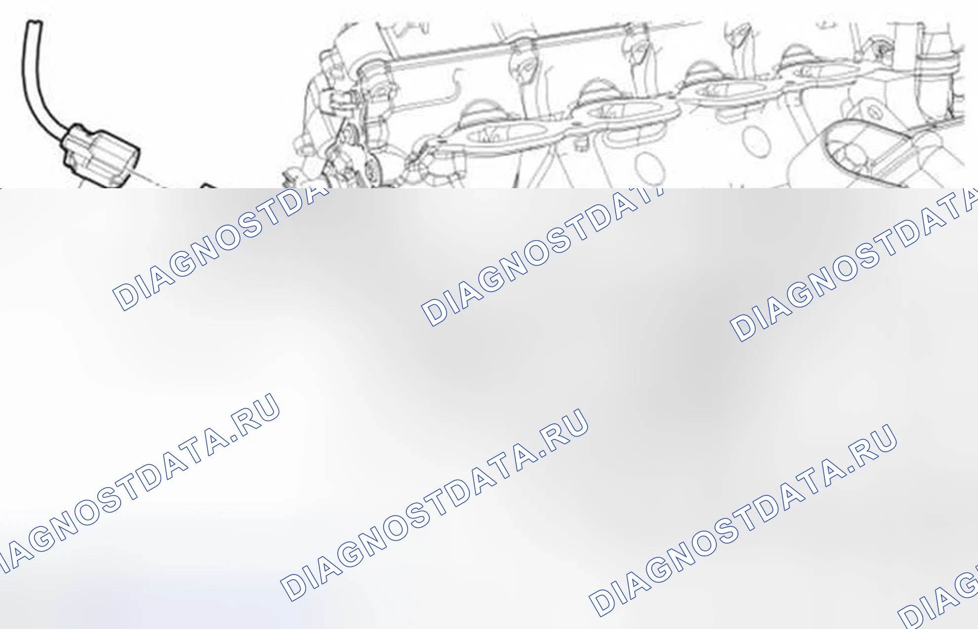 Рис. 23: Датчик температуры головки цилиндра (CHT). Ford Mustang V рестайлинг