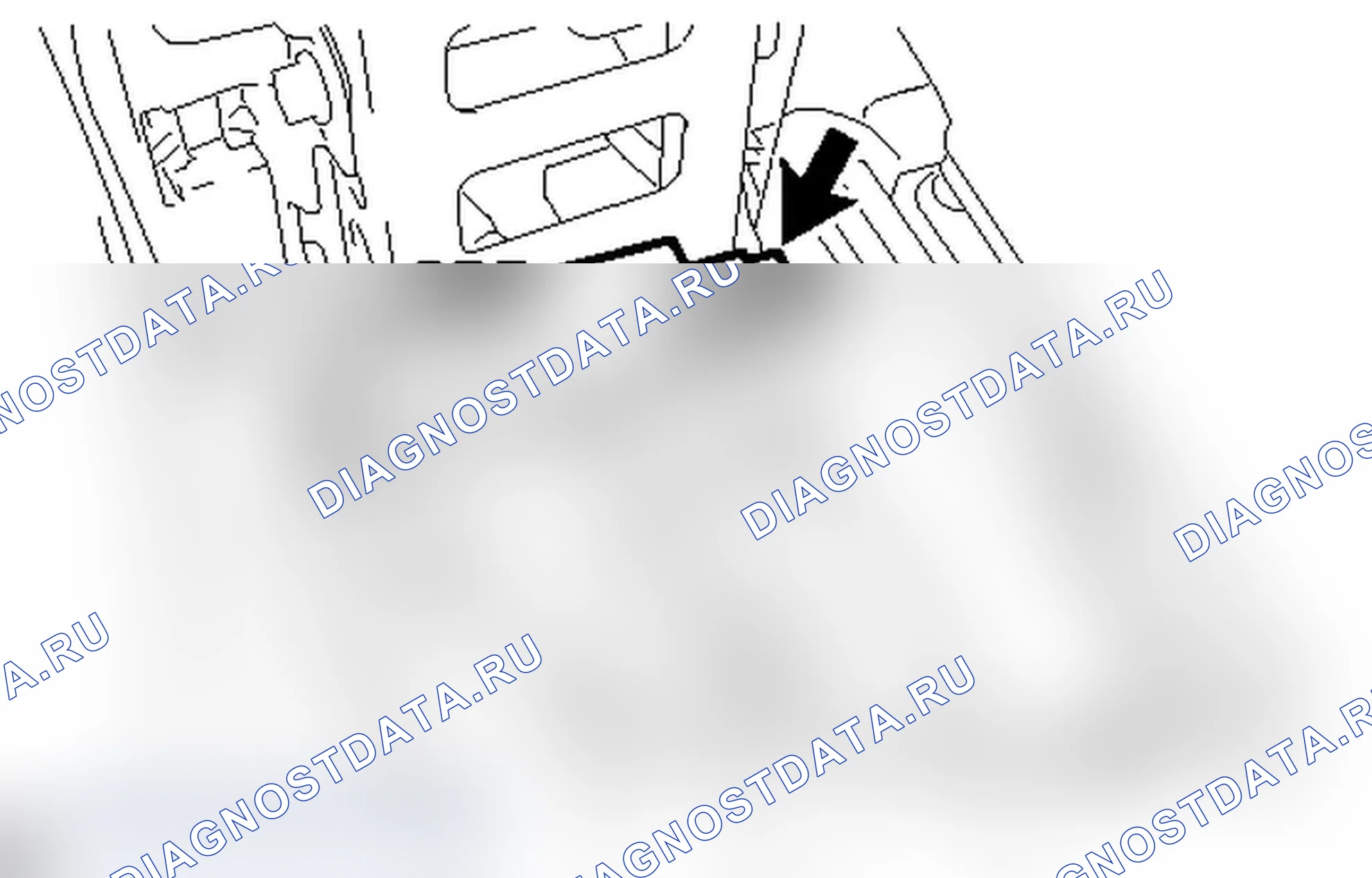 Рис. 59: ДЕМОНТАЖ. Toyota Prius PHV pre-III