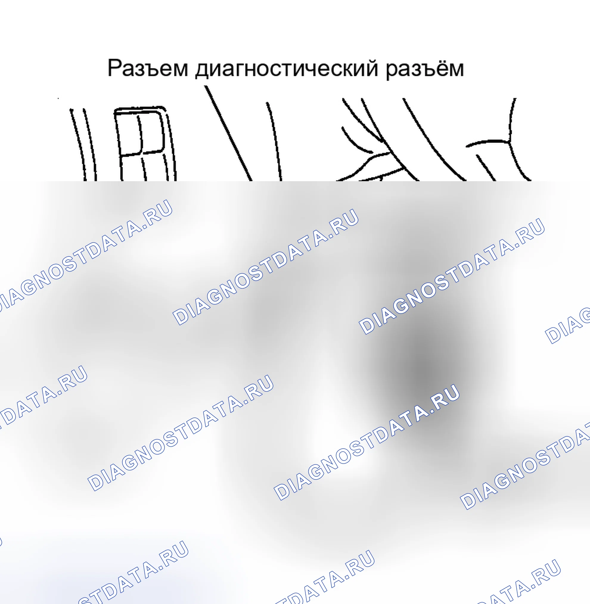 Рис. 6: Разъем канала передачи данных и инструмент сканирования Suzuki. Suzuki Vitara I