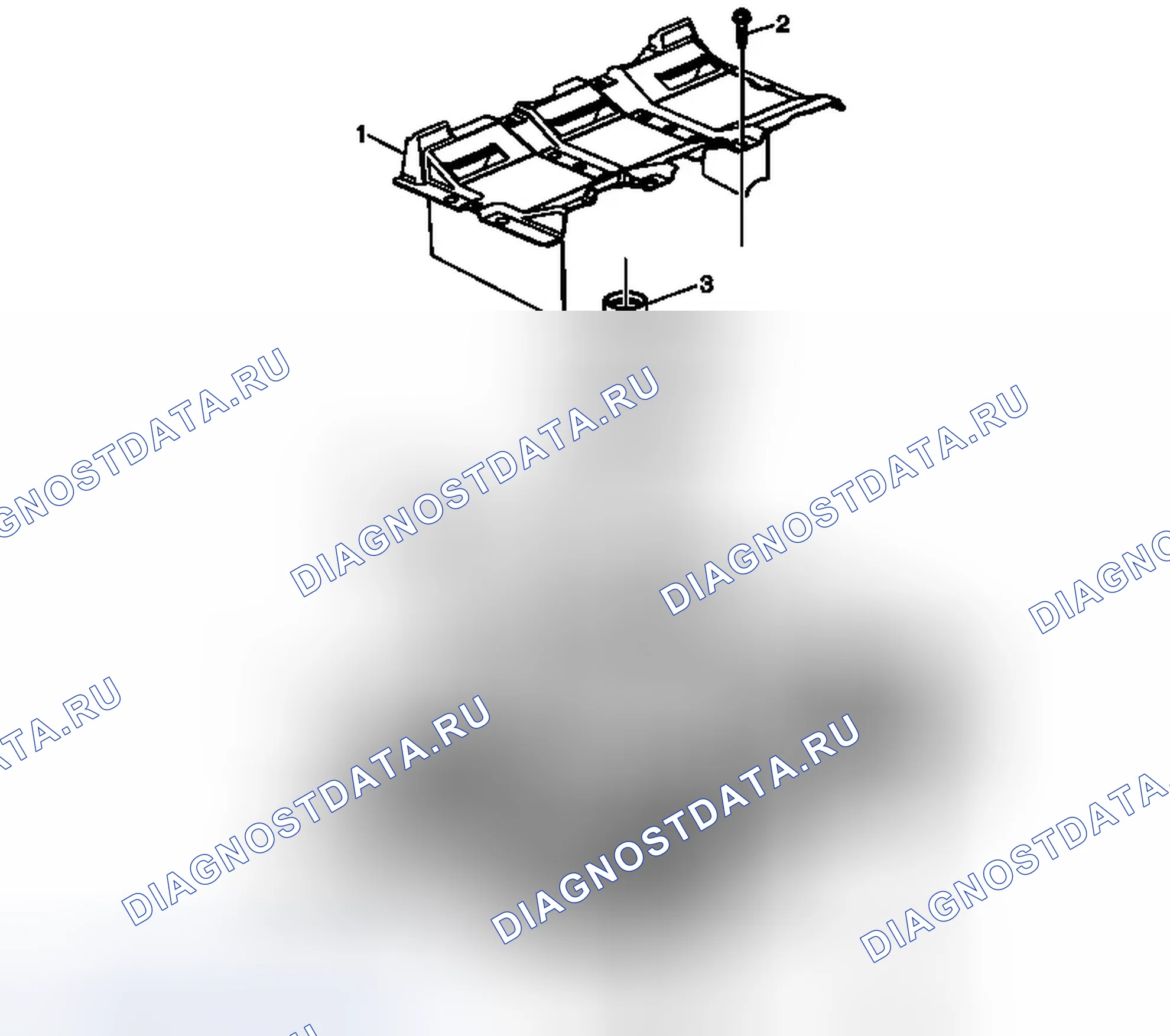 Рис. 19: Узел масляного поддона. Chevrolet Captiva I рестайлинг 2