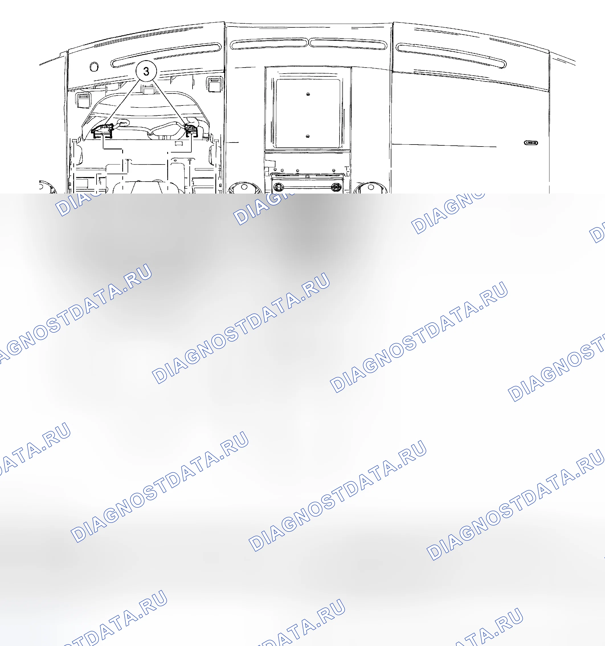 Рис. 194: Приборная панель. Ford Pickup F350 Super Duty 
