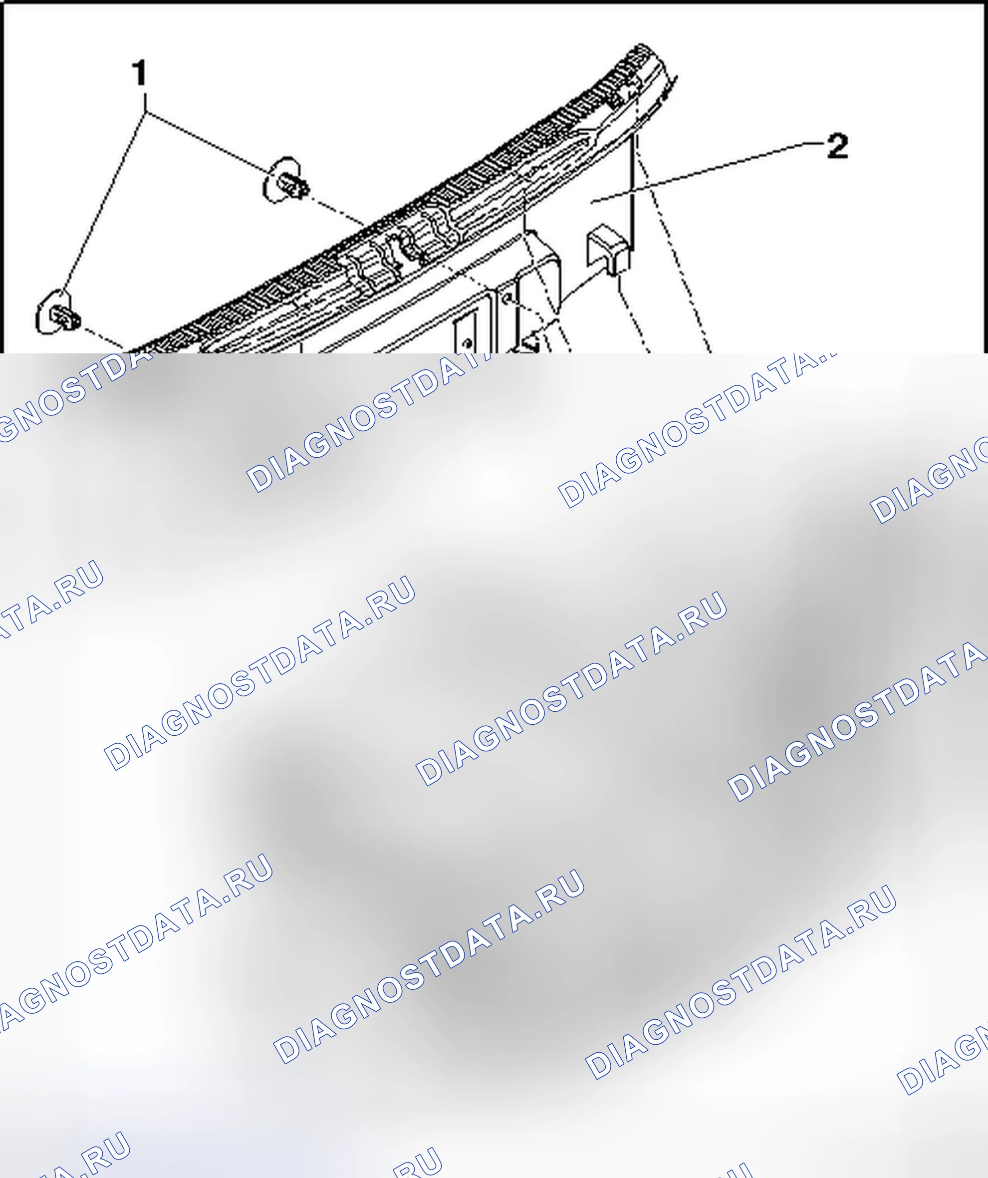 Рис. 39: КРЫШКА ДЕРЖАТЕЛЯ ЗАМКА. Volkswagen Eos I
