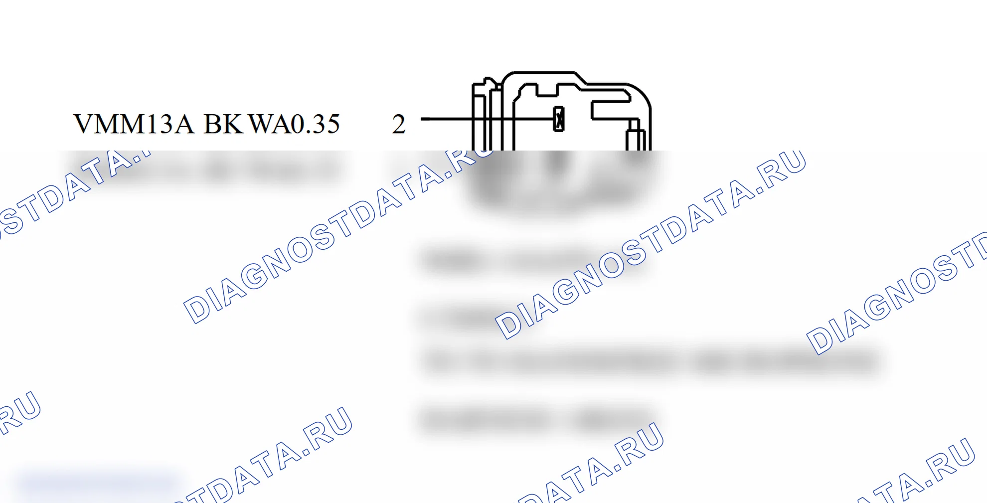 Распиновка разъёма Microphone. Ford Transit VI