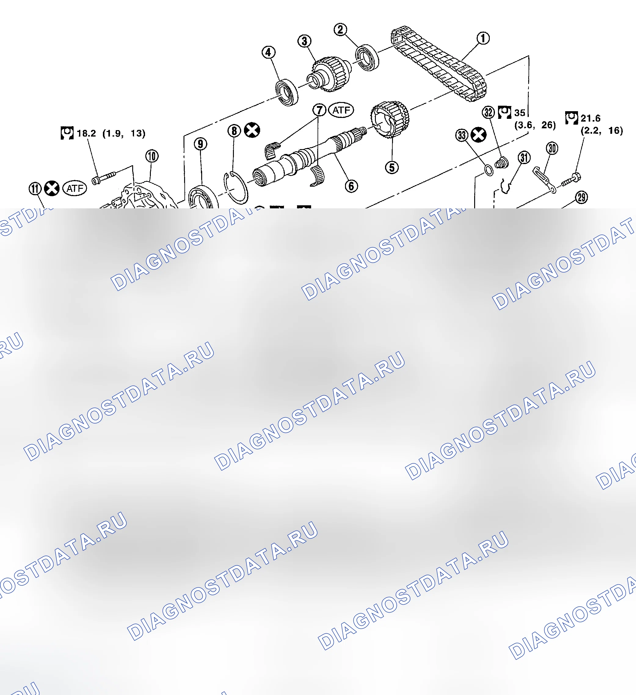 Рис. 28: Компоненты. Infiniti FX45 I
