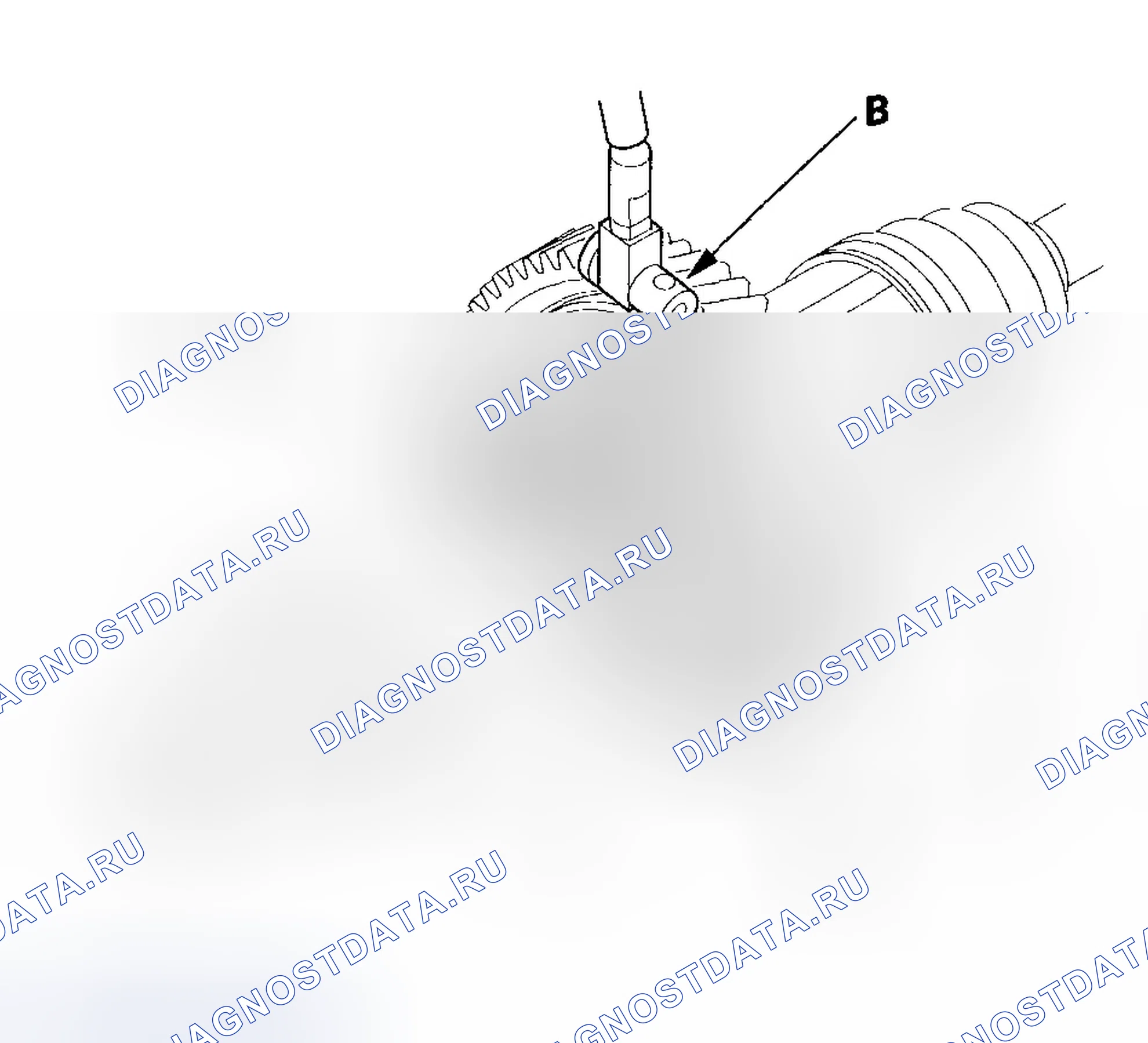 Рис. 257: Проверка люфтов. Honda Accord VII
