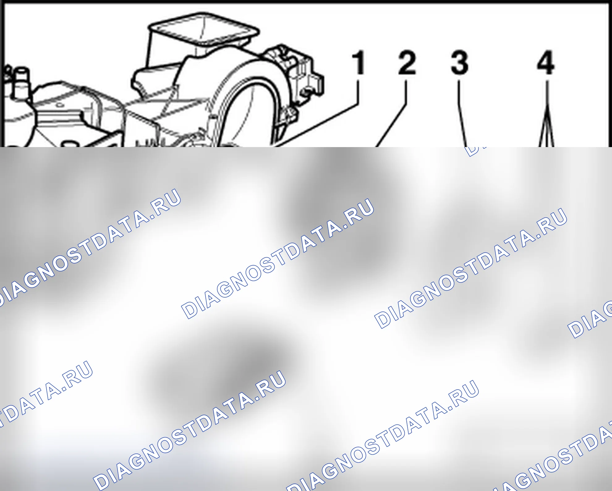 Рис. 10: ВОЗДУХОДУВКА СВЕЖЕГО ВОЗДУХА. Volkswagen New Beetle A4
