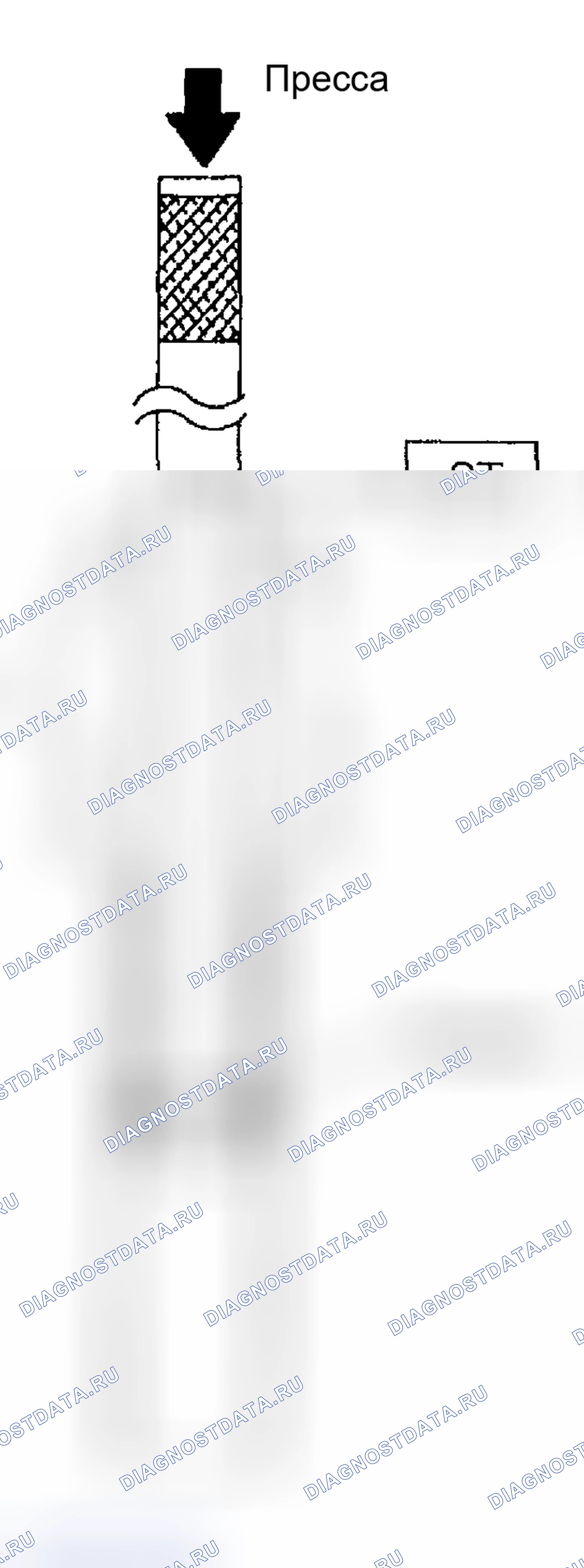 Рис. 113: МАСЛЯНОЕ УПЛОТНЕНИЕ КОРПУСА СТАТИВА. Subaru Impreza GD/GC/GG