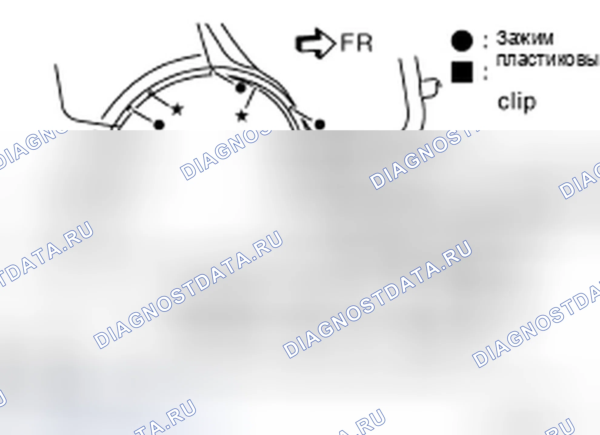 Рис. 2: ДЕМОНТАЖ. Infiniti FX35 I рестайлинг
