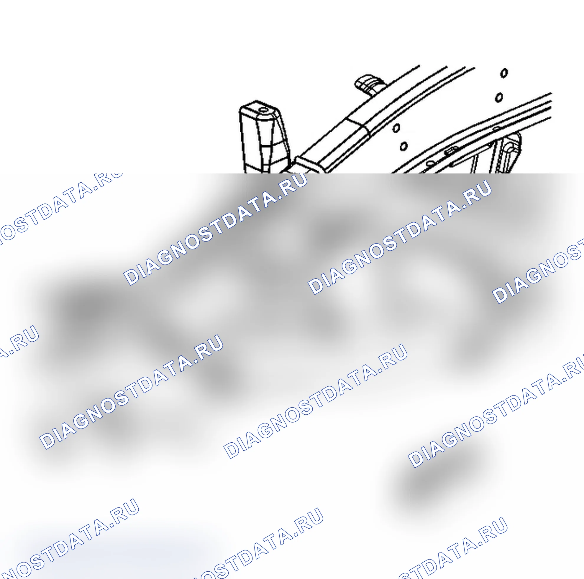 Рис. 483: Порядок демонтажа. Chevrolet Silverado 1500 