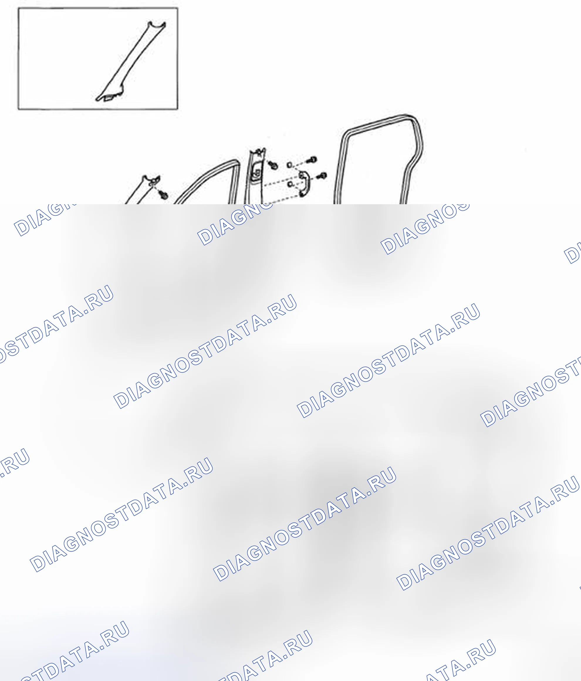 Рис. 148: КОМПОНЕНТЫ. Toyota Sienna II рестайлинг