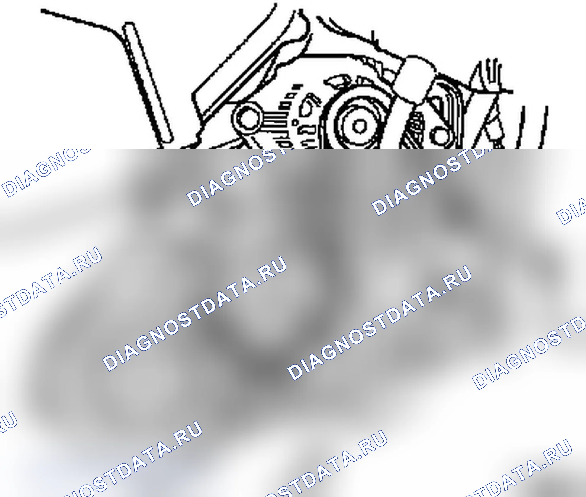 Установка и снятие поликлинового приводного ремня (F9Q 770). Opel Movano A