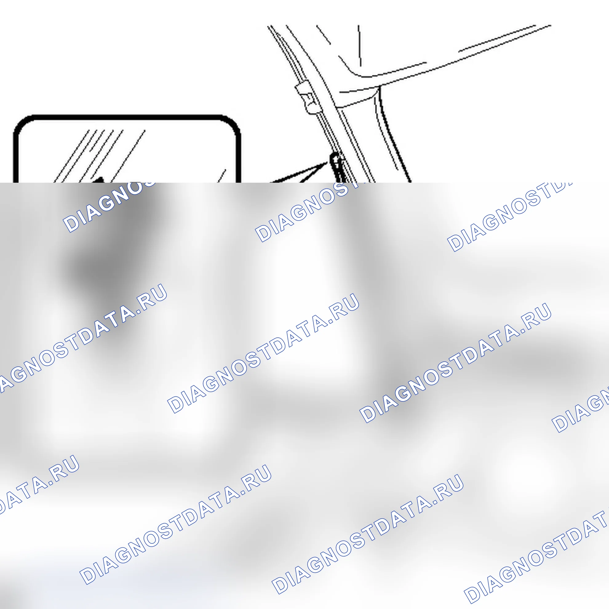 Рис. 380: ДЕМОНТАЖ. Toyota Prius PHV pre-III