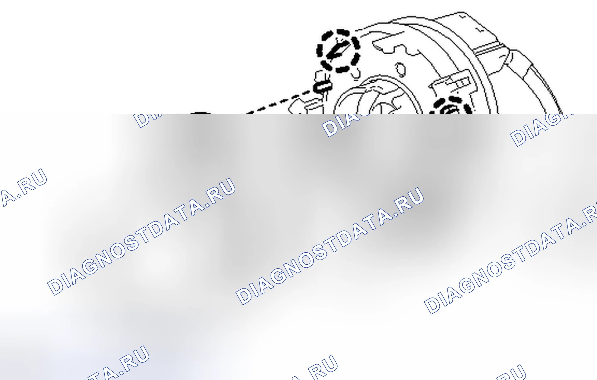 Рис. 316: ДЕМОНТАЖ. Toyota Camry XV40 рестайлинг