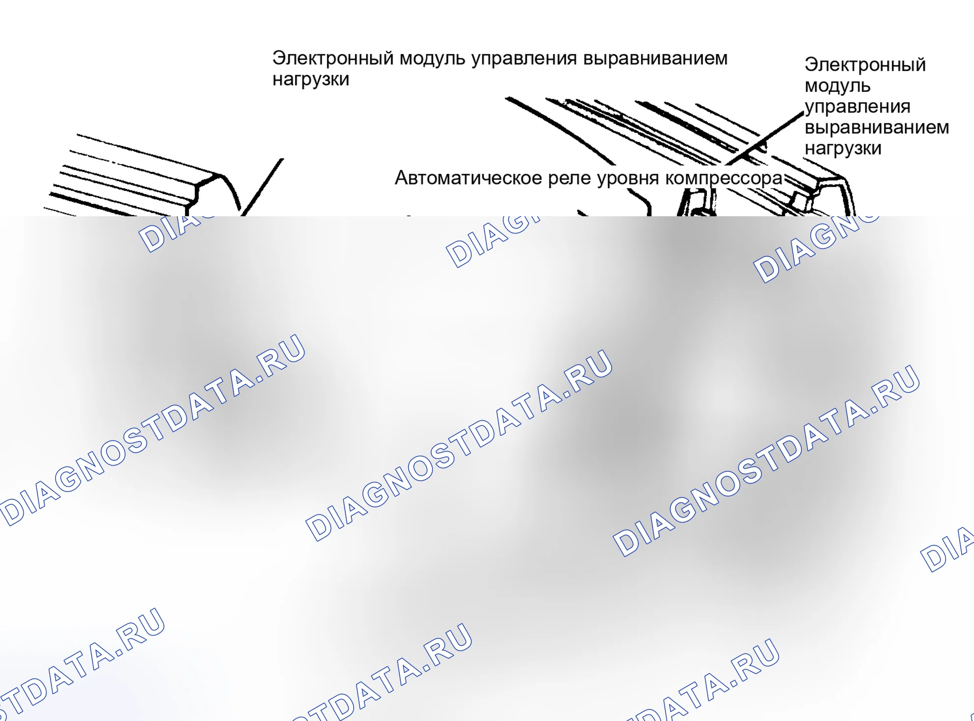 Рис. 16: Расположение компонентов (4 из 14). Chrysler New Yorker Turbo 