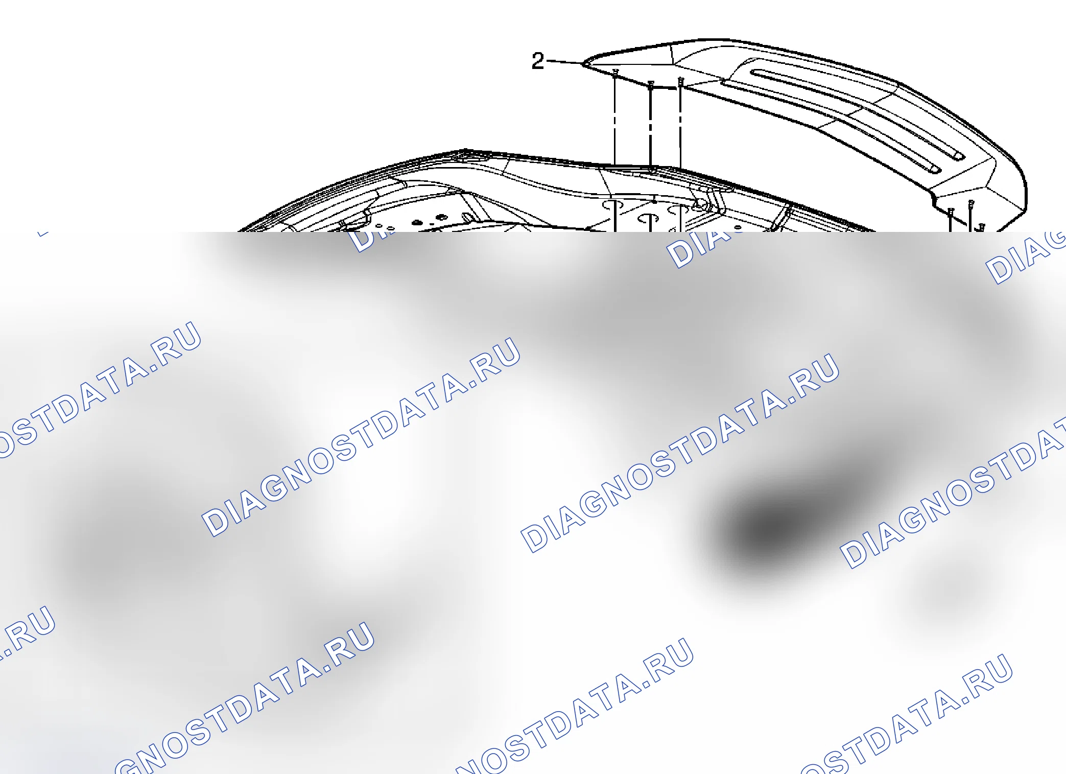 Рис. 91: Замена заднего спойлера. Pontiac Solstice I final