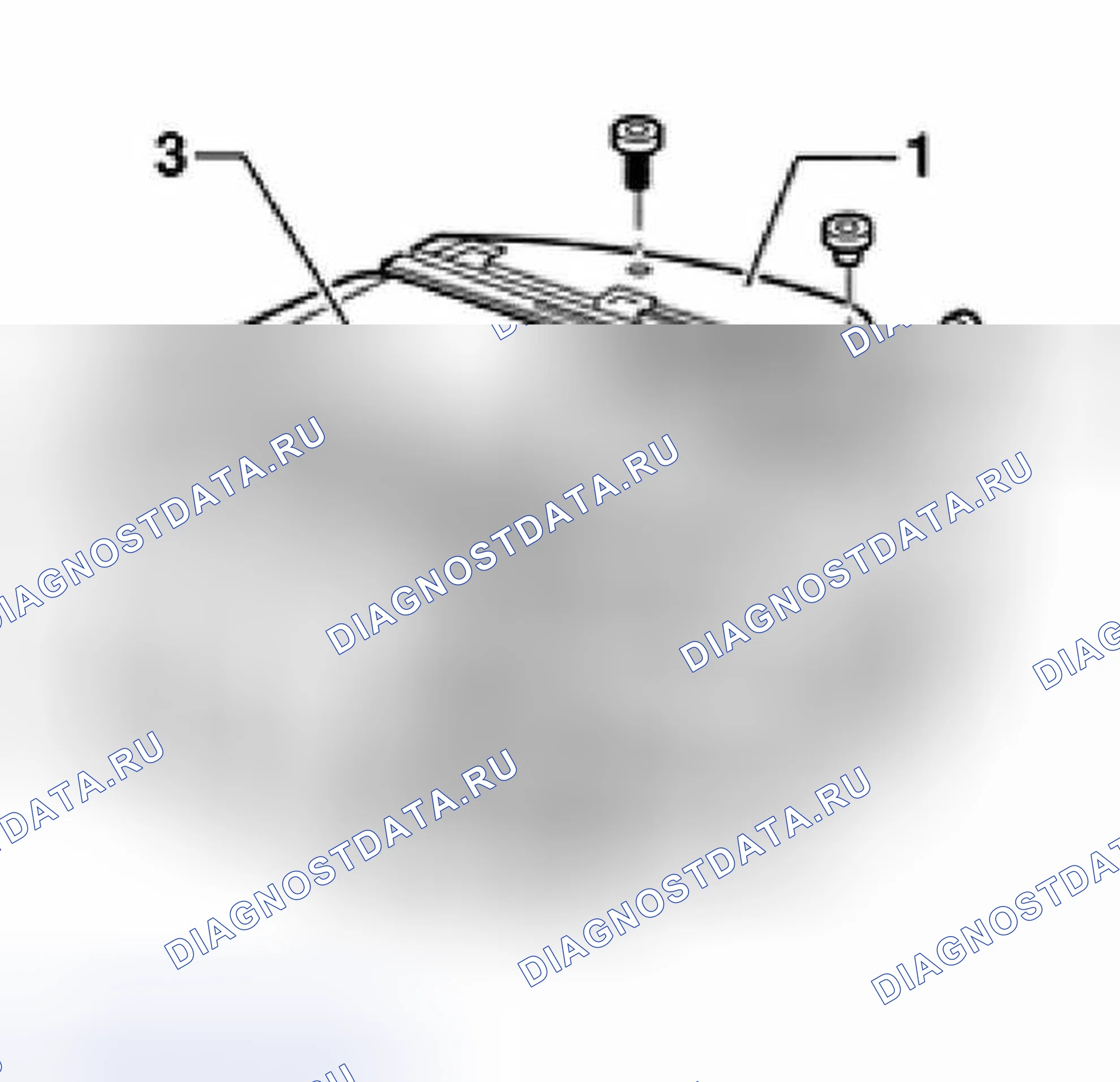 Рис. 85: Трос педали акселератора, регулировка. Volkswagen Jetta III