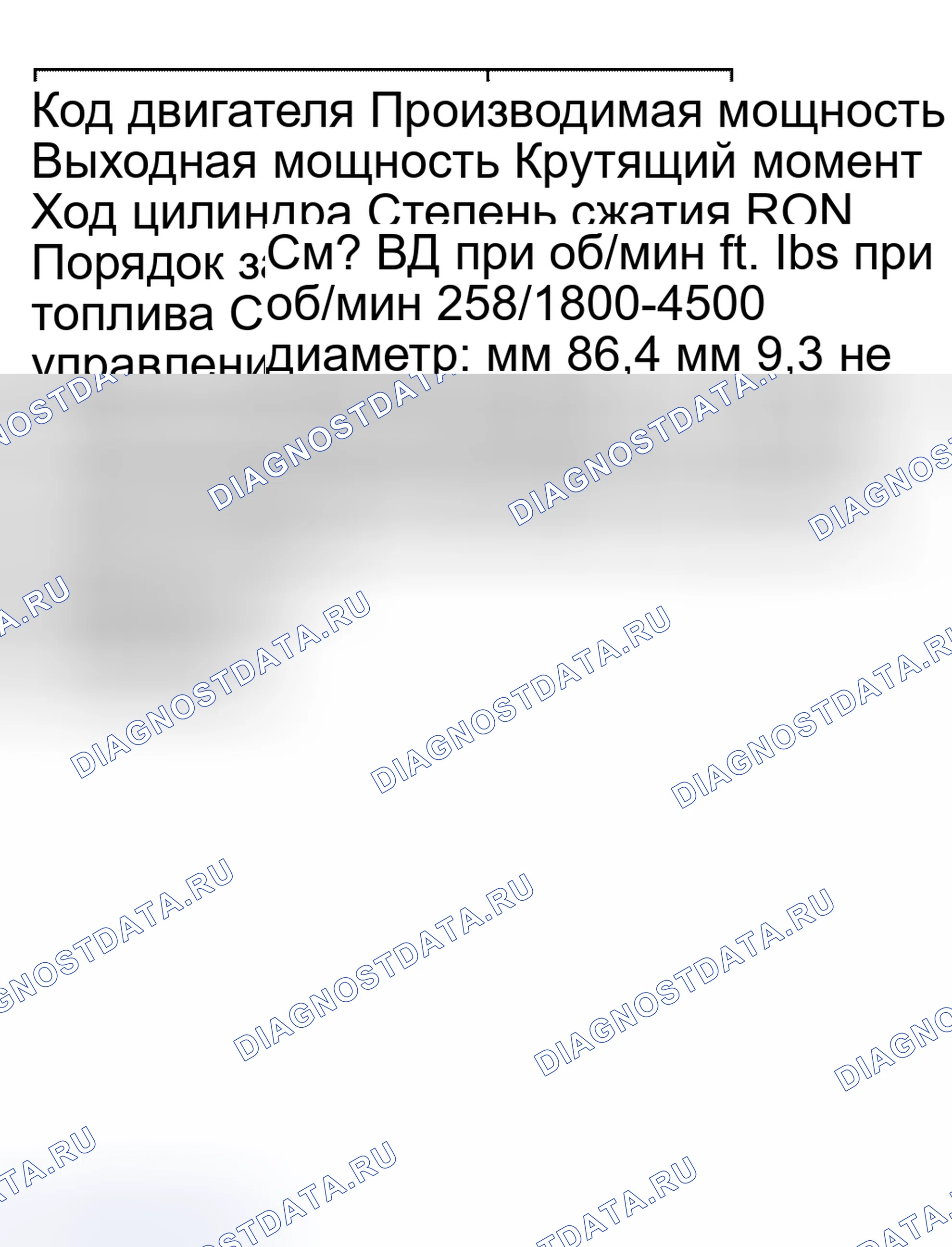 Рис. 50: Характеристики двигателя. Audi S4 B5