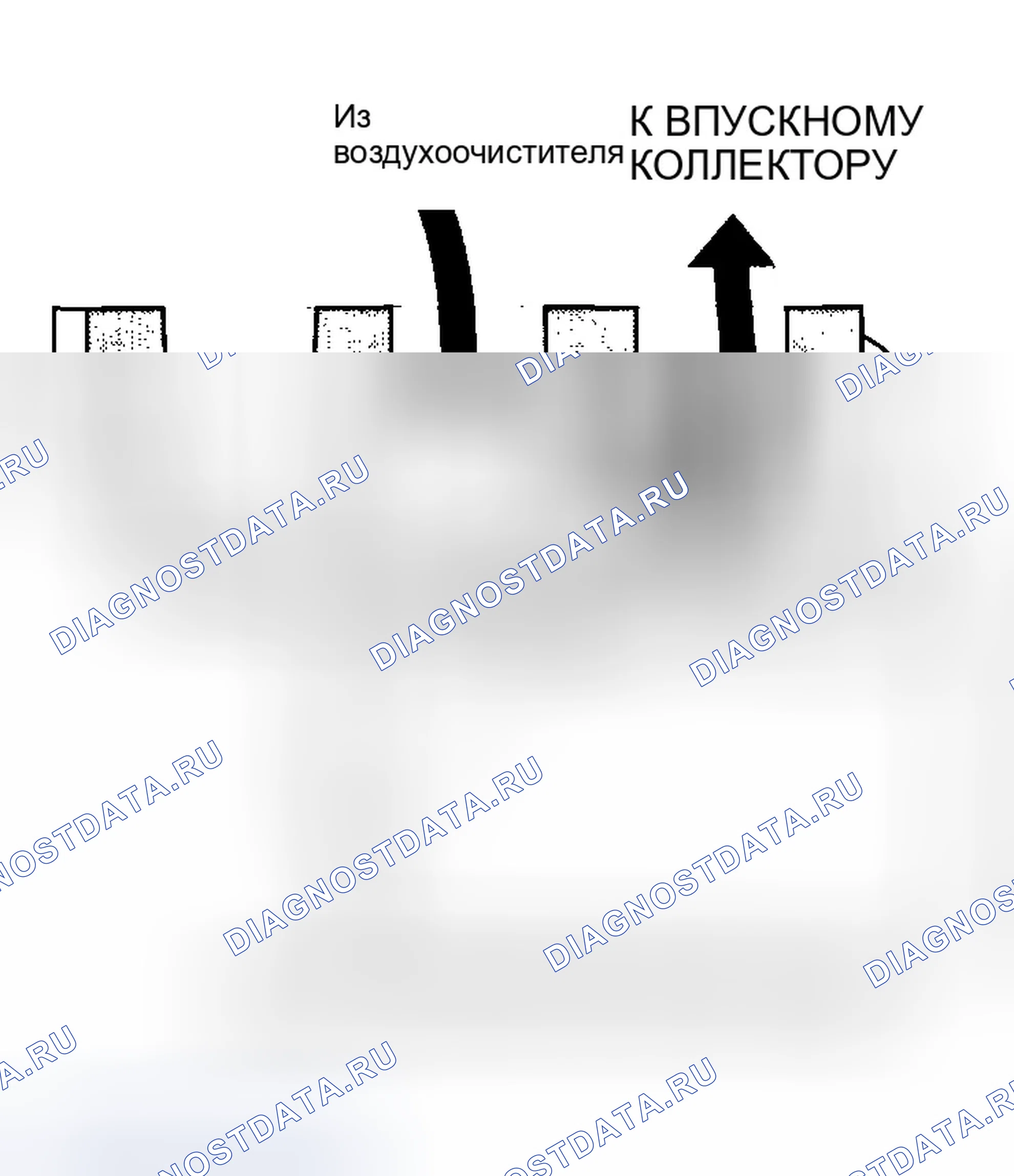 Рис. 46: Клапан управления подачей воздуха на холостом ходу (регулятор холостого хода). Honda Civic VII рестайлинг