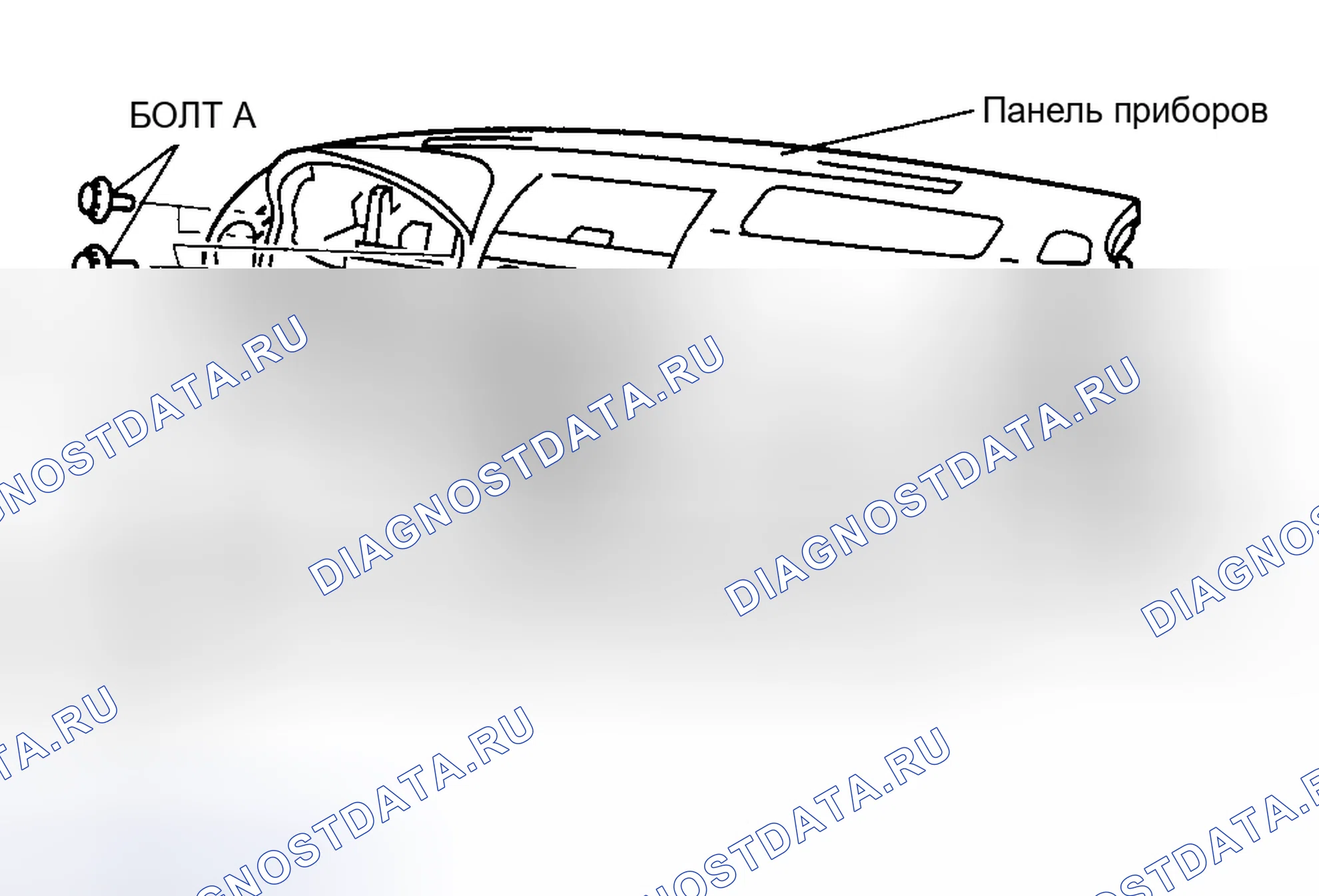 Рис. 29: ДЕМОНТАЖ / МОНТАЖ ПРИБОРНОЙ ПАНЕЛИ. Mazda 6 GG
