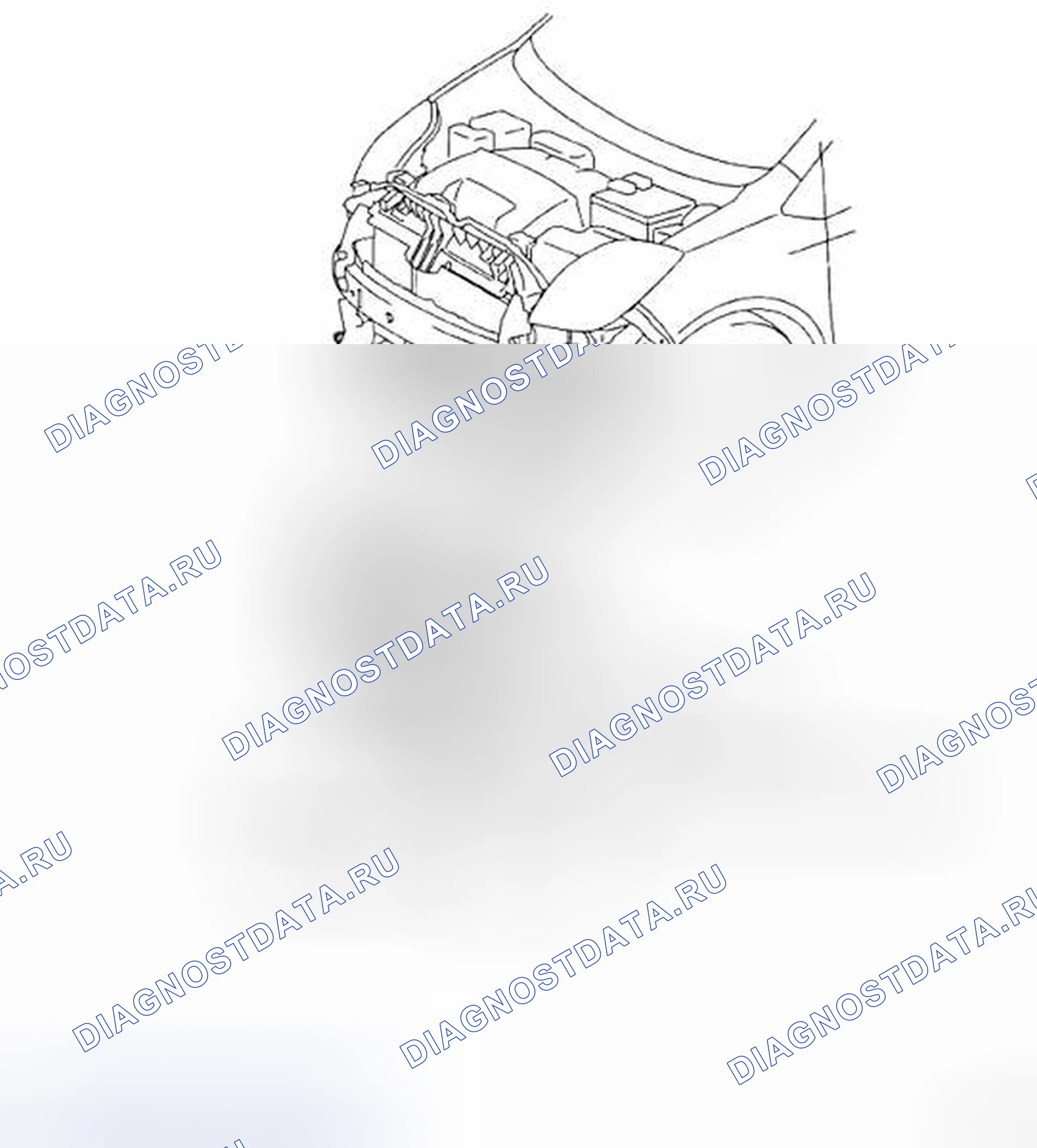 Рис. 75: КОМПОНЕНТЫ. Toyota Yaris II