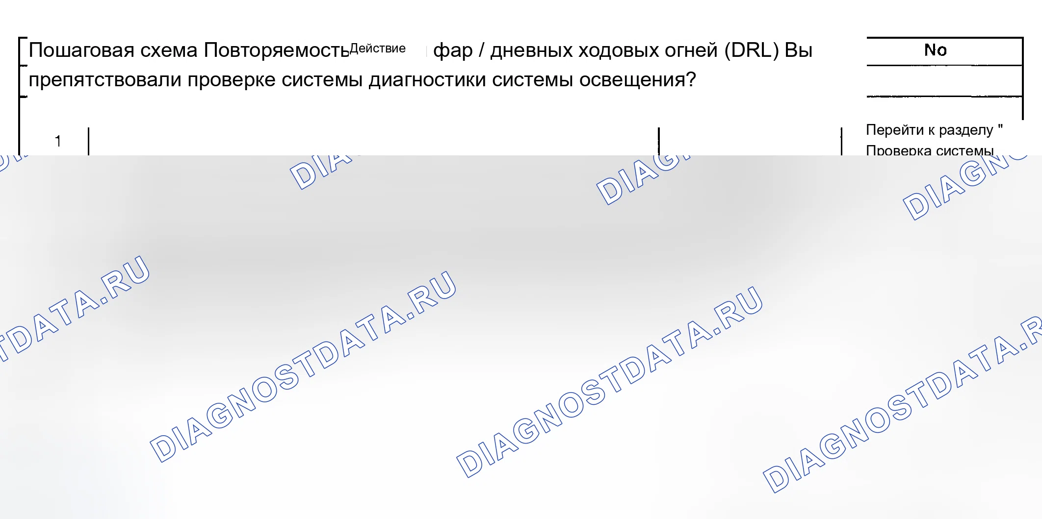 Рис. 125: ФАРЫ В НЕРАБОЧЕМ СОСТОЯНИИ - БЛИЖНИЙ СВЕТ. Buick LeSabre VIII