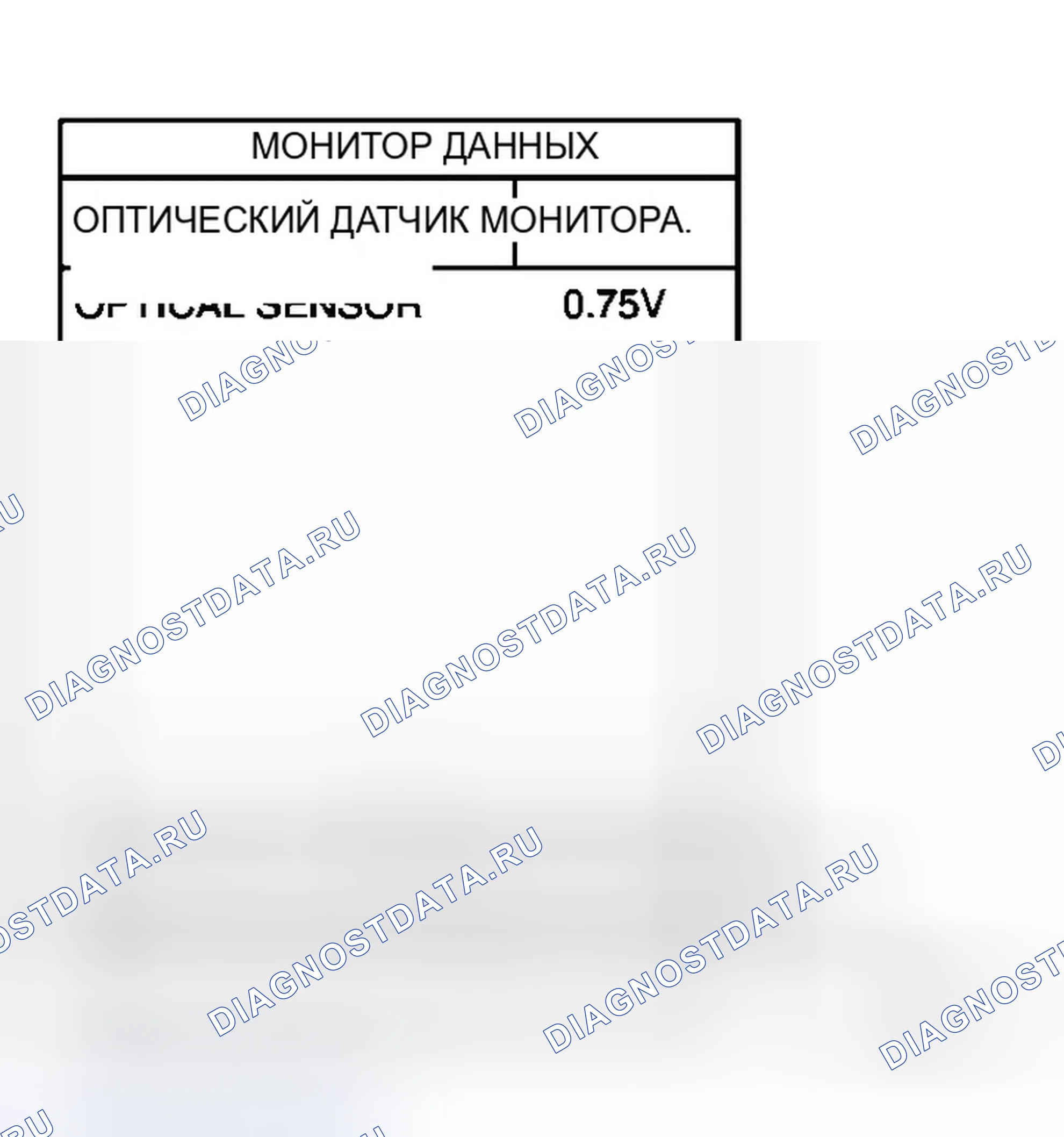 Рис. 88: Проверка оптической сенсорной системы. Infiniti M45 III