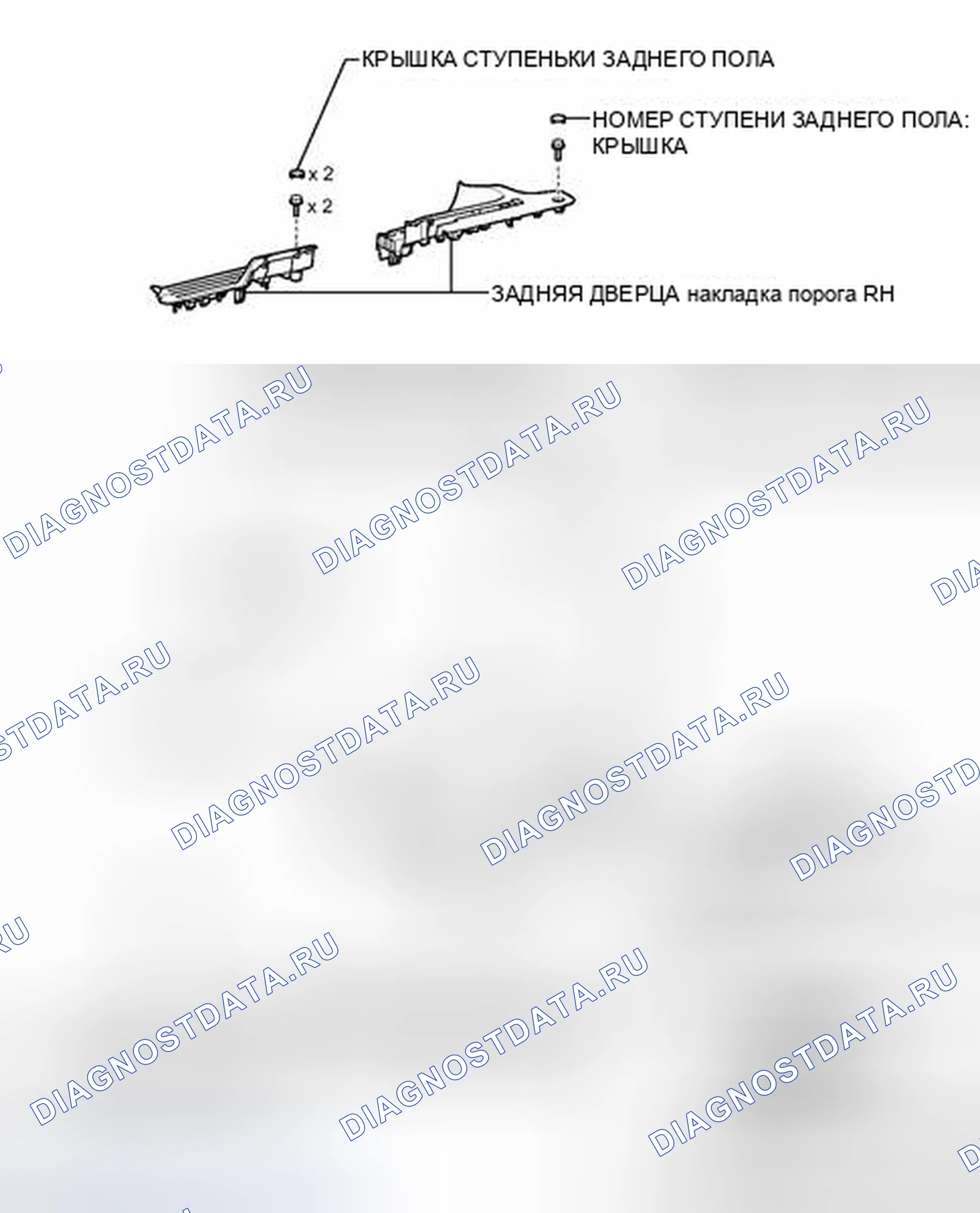 Рис. 50: ИЛЛЮСТРАЦИЯ. Toyota Sequoia II рестайлинг