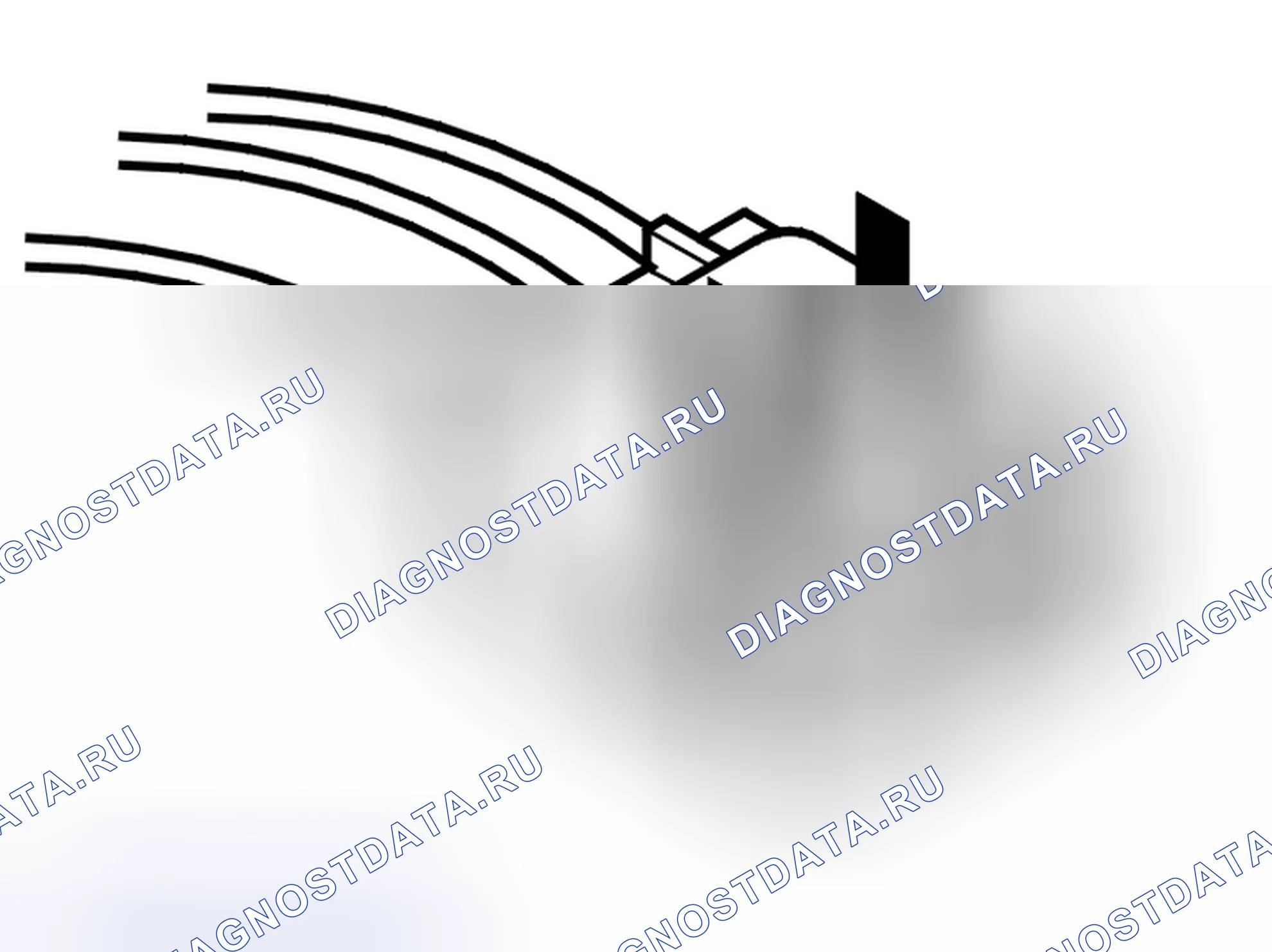 Рис. 1157: ПЕРВИЧНЫЙ ЗАМОК. Volvo XC70 II