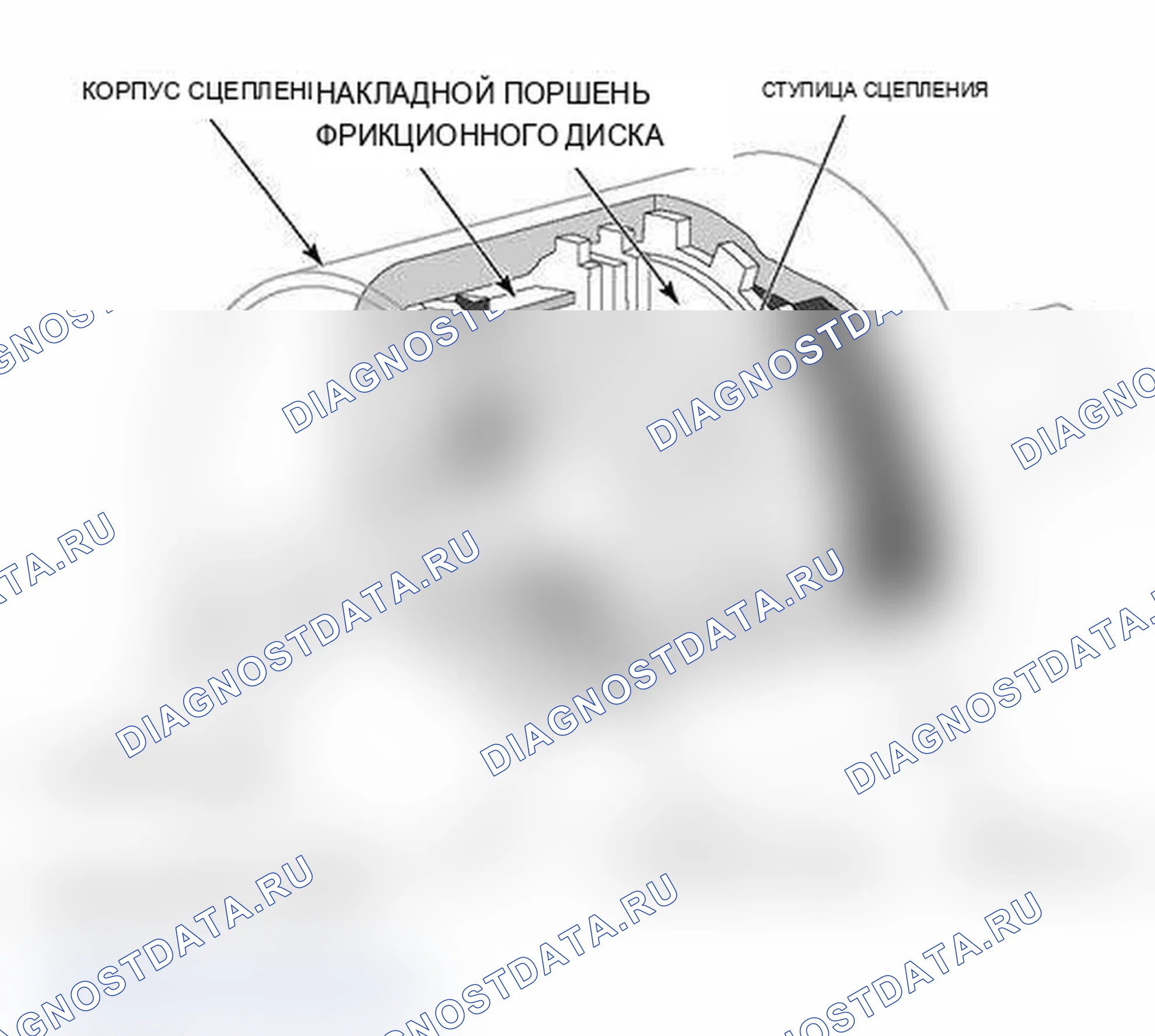 Рис. 444: Многодисковые приводные и тормозные муфты:. BMW M3 E46