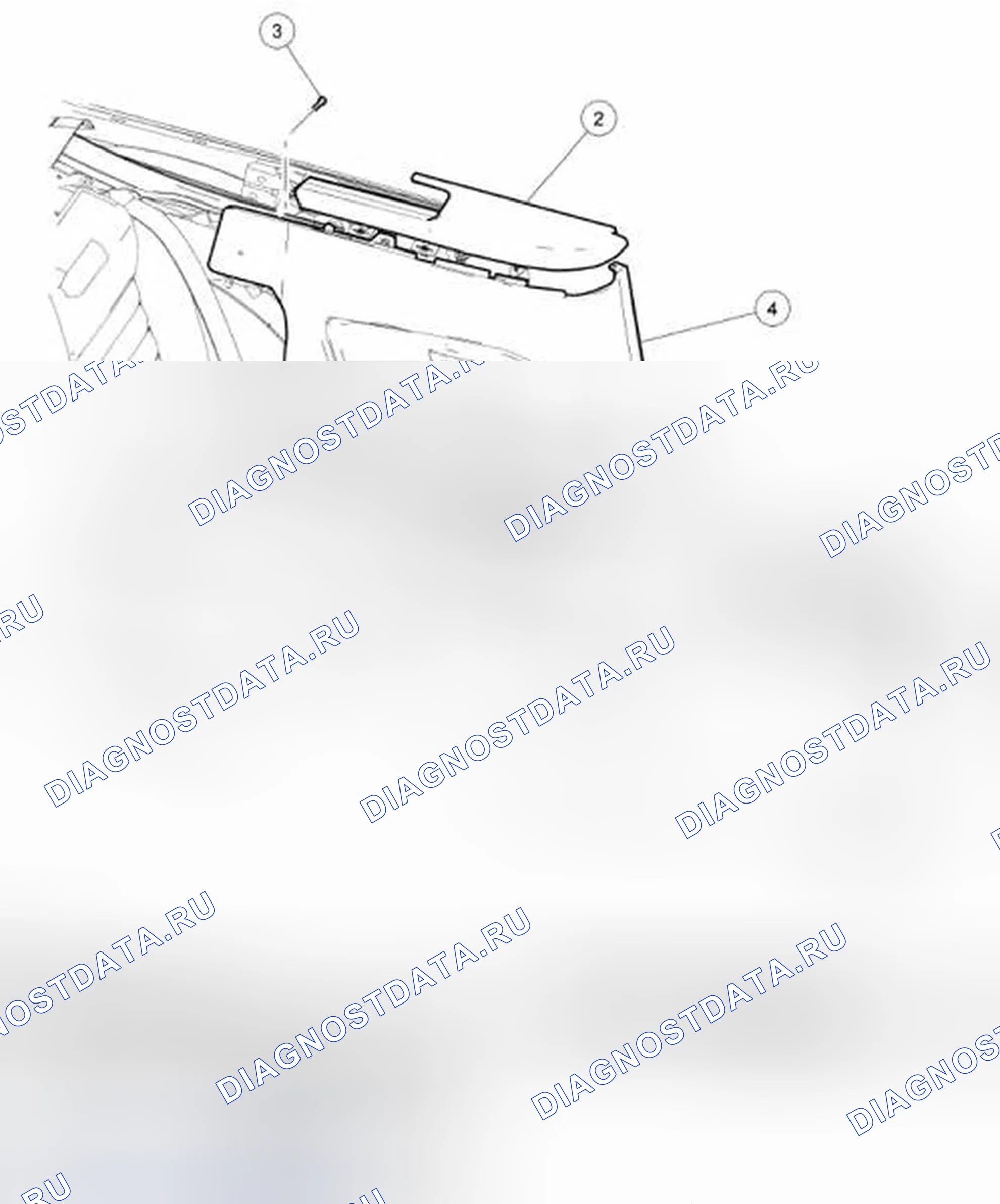 Рис. 2: Четверть обивка - Трансформер. Ford Mustang V