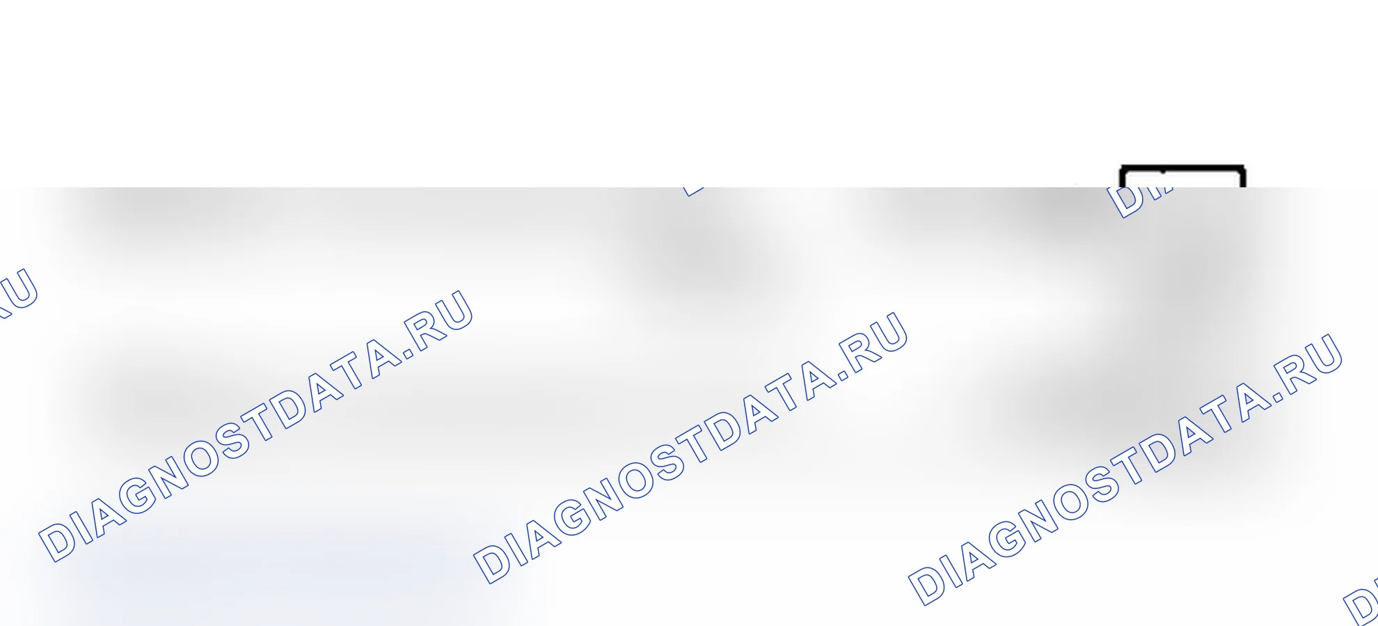 Рис. 54: Схема датчика температуры воздушного заряда (температура заряда воздуха). Mercury Topaz I