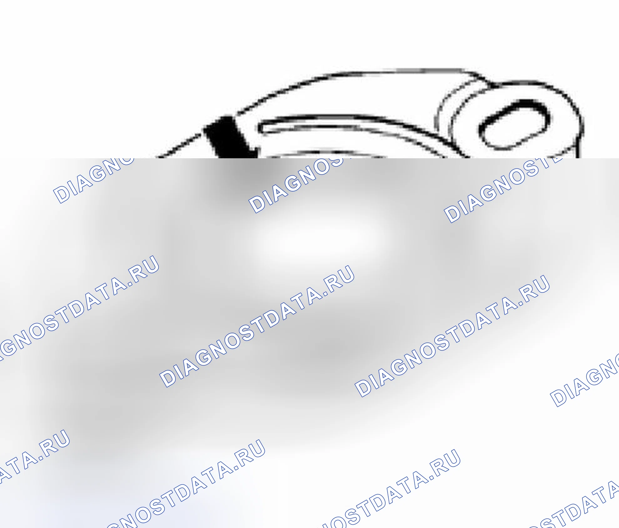 Рис. 35: Установка фиксирующей пластины. Volkswagen Jetta III