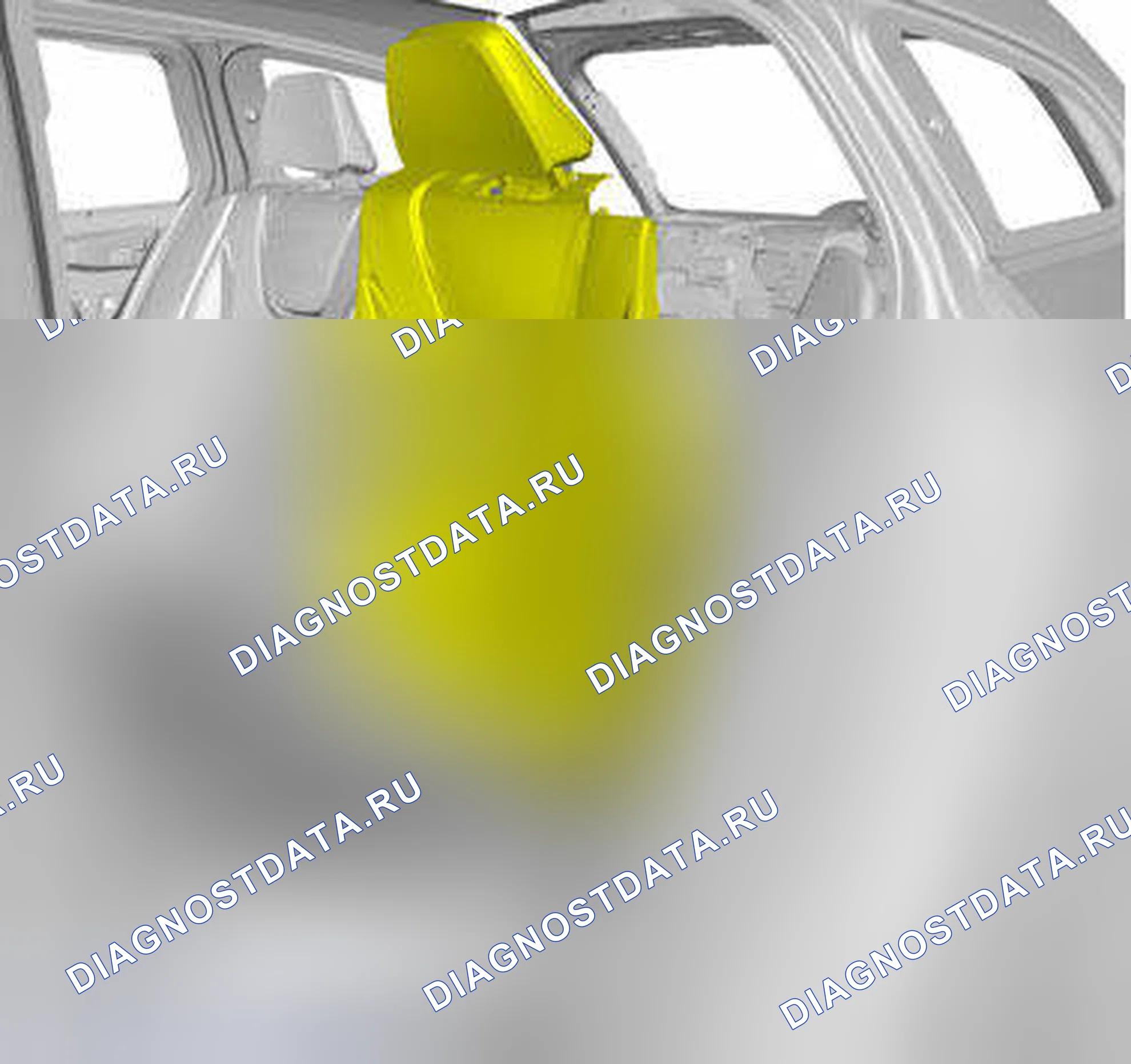 Рис. 136: ДЕМОНТАЖ. Volvo V70 III