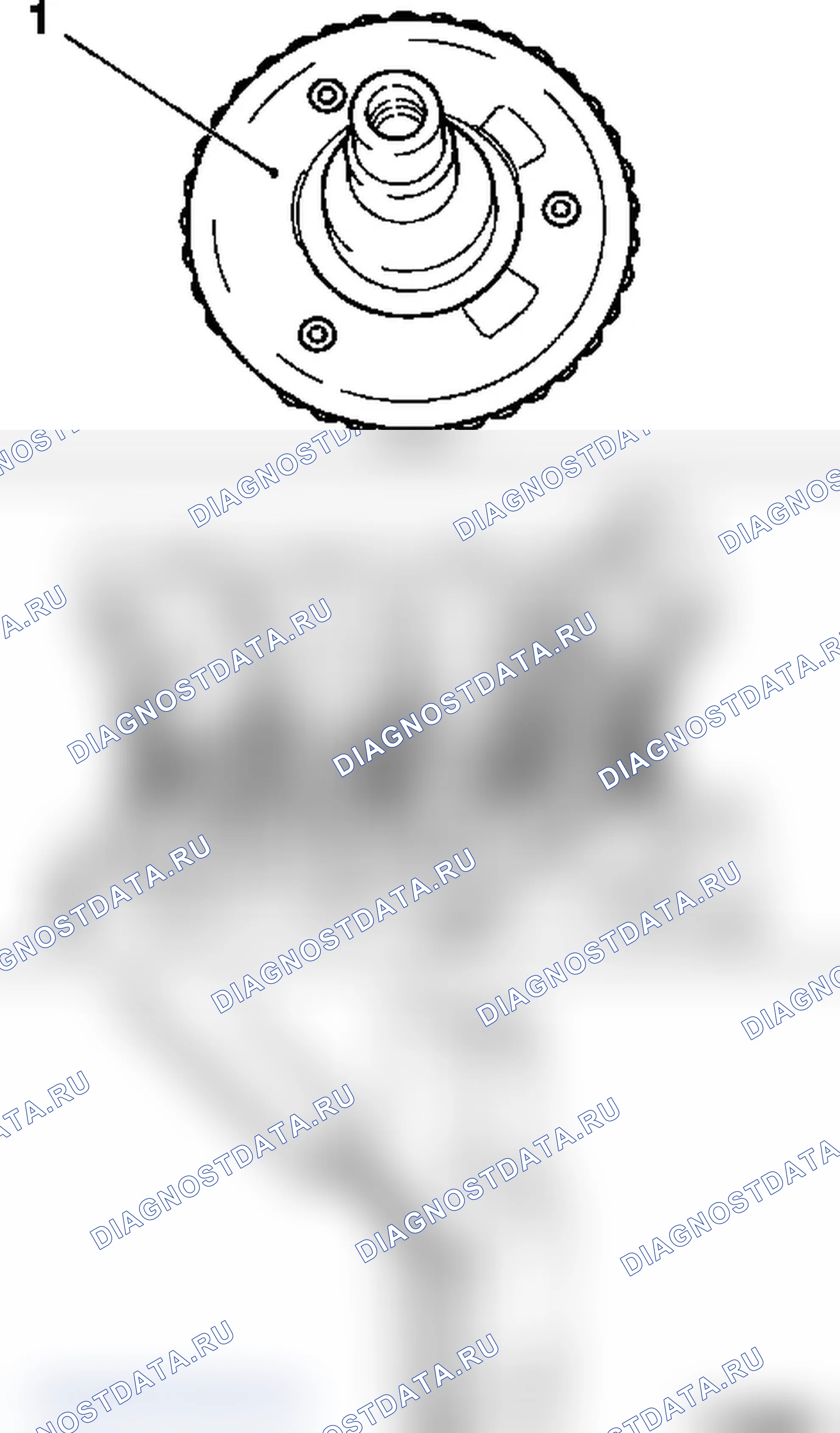 Демонтаж и установка коленвала. Opel Zafira B