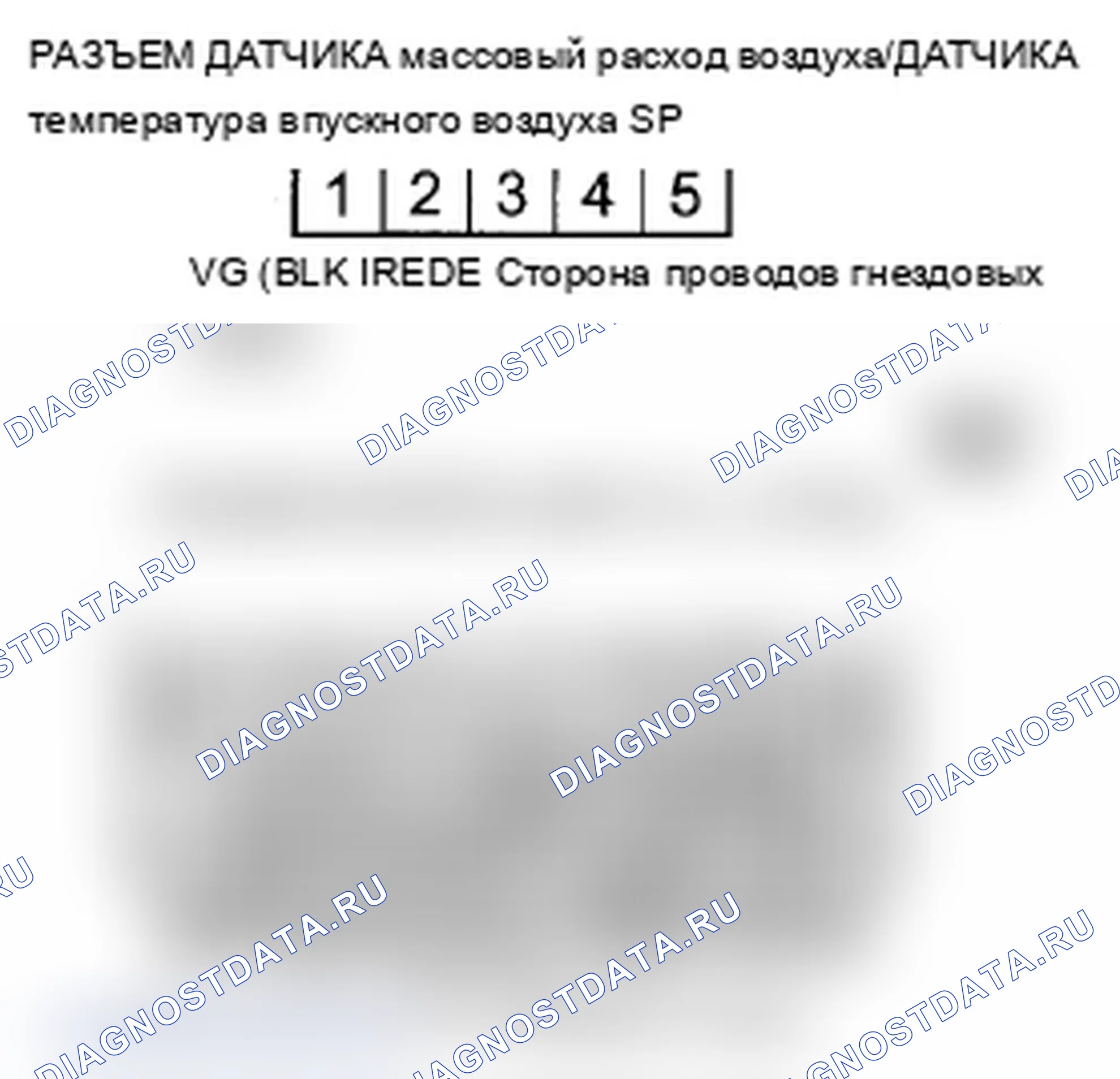 Рис. 124: P0103 расшифровка кода ошибки: высокое напряжение цепи датчика массовый расход воздуха. Acura TL IV