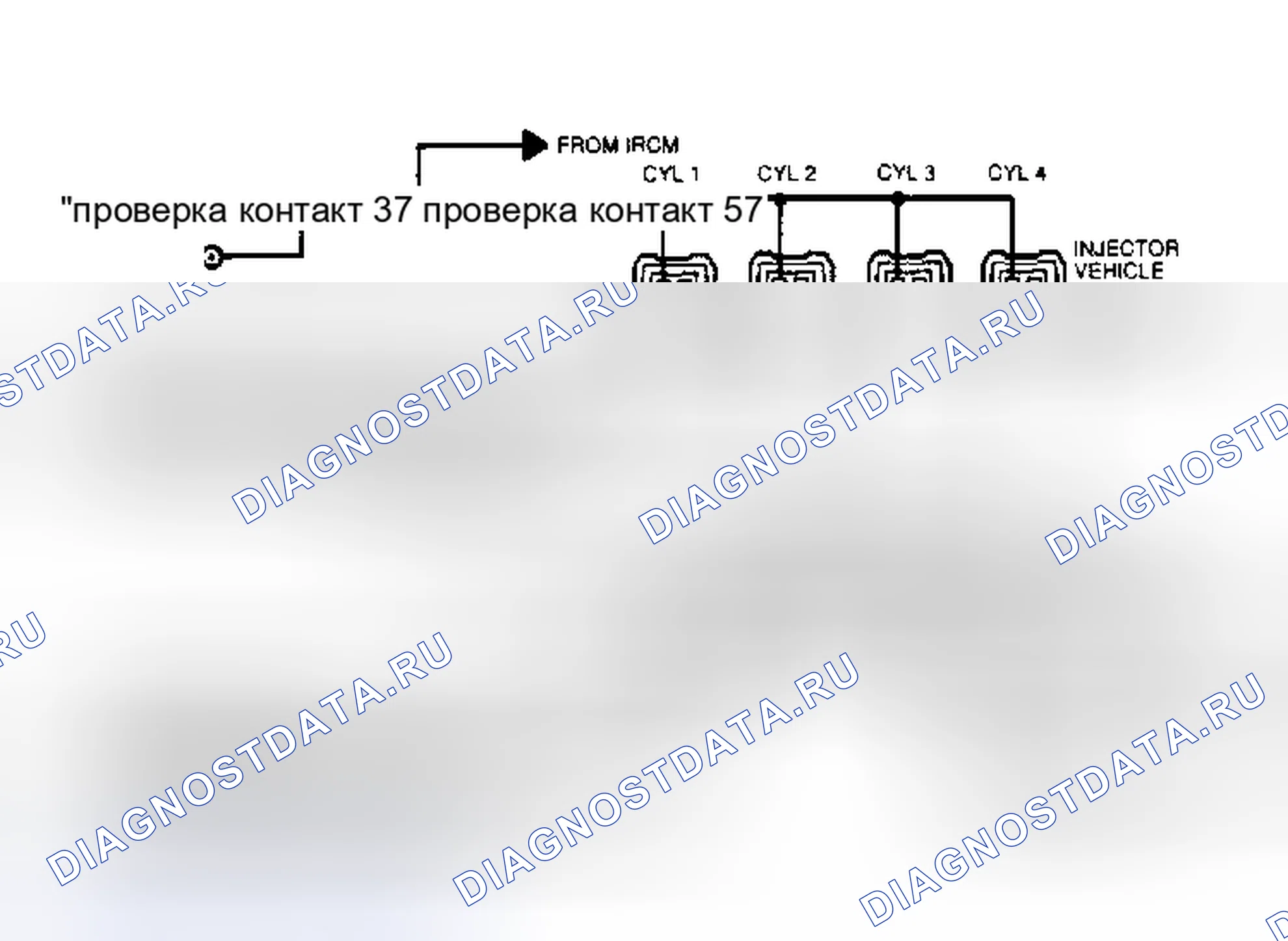 Рис. 49: Схема испытаний (HSC 2,3 л). Hyundai Matrix I рестайлинг 2