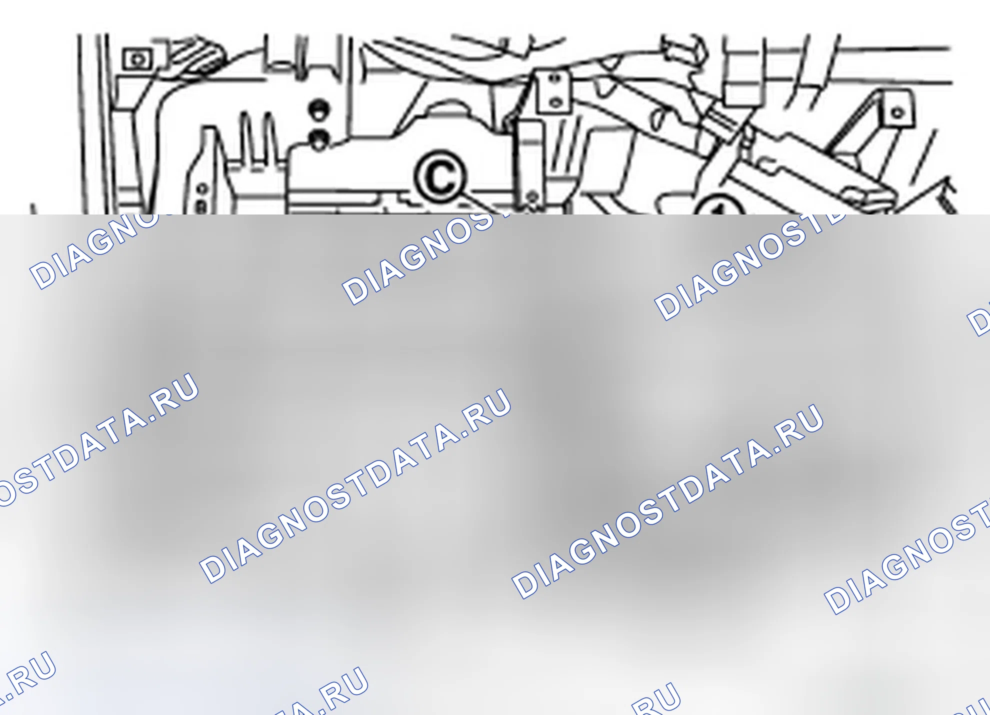 Рис. 90: ДЕМОНТАЖ. Infiniti M35 III рестайлинг