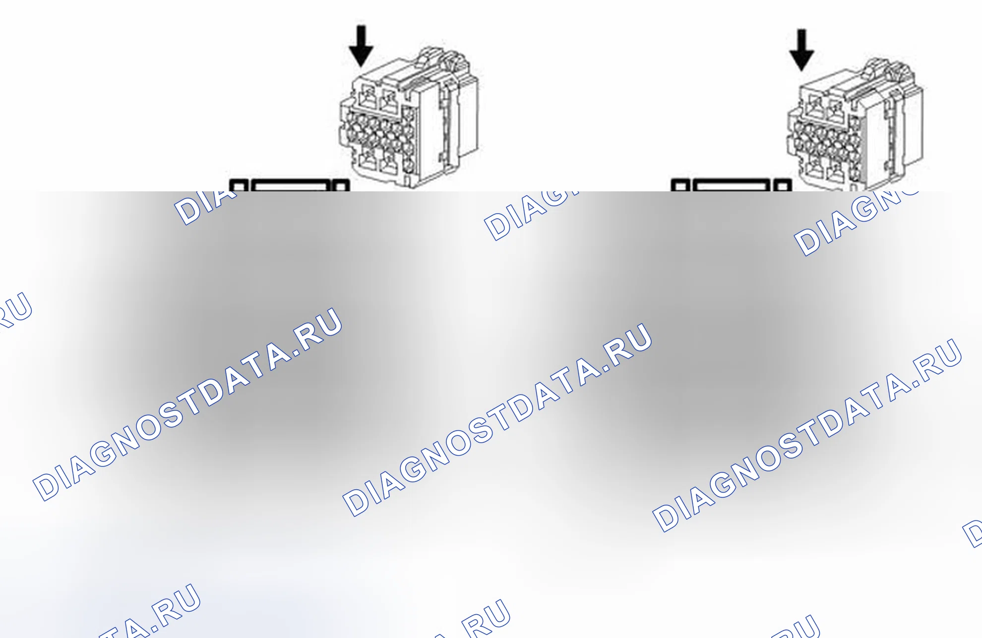 Рис. 215: X500 Привязные ремни к левой передней двери. Chevrolet Captiva I рестайлинг 2