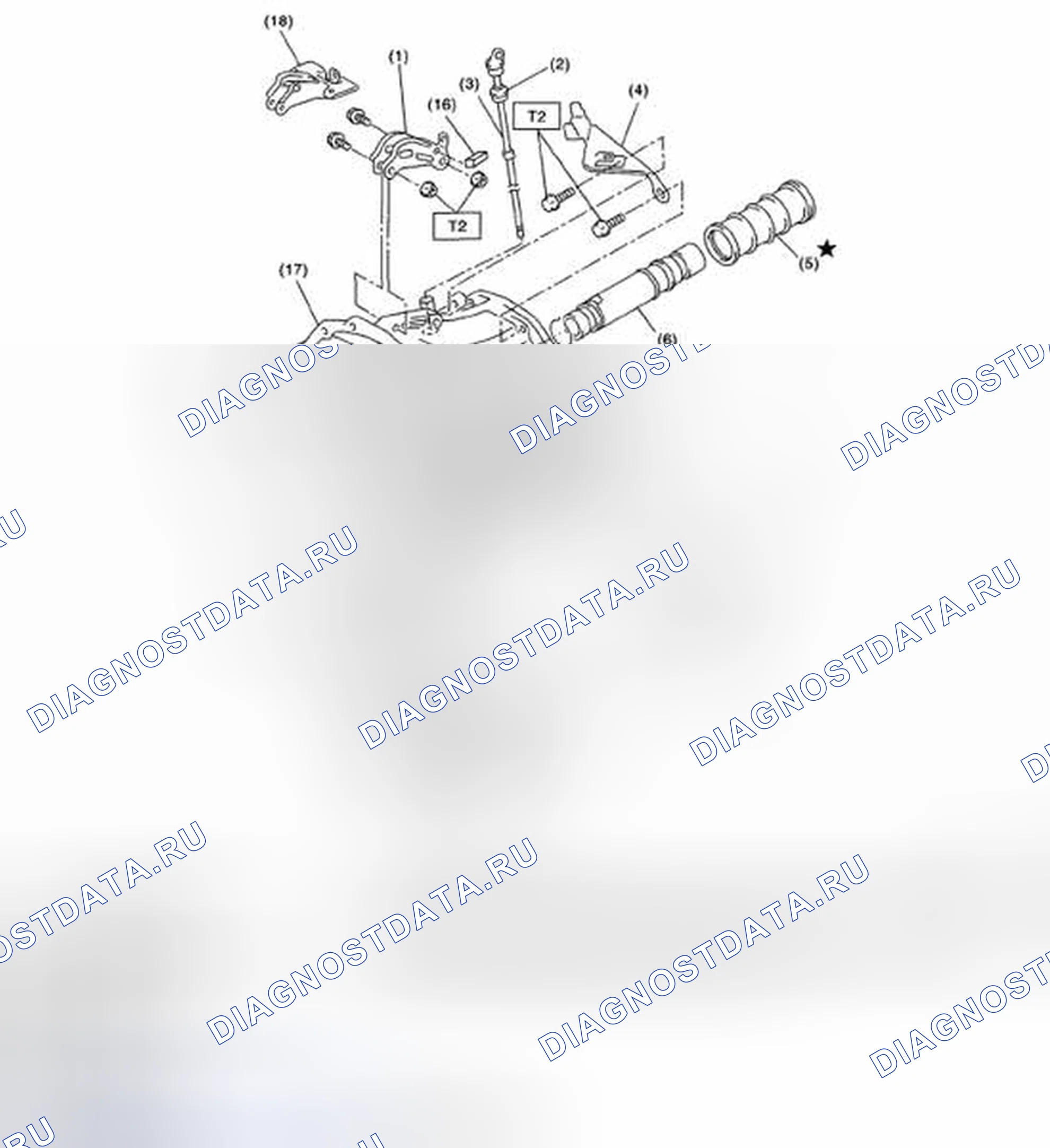 Рис. 311: ГИДРОТРАНСФОРМАТОР И КОРПУС. Subaru Impreza WRX GH