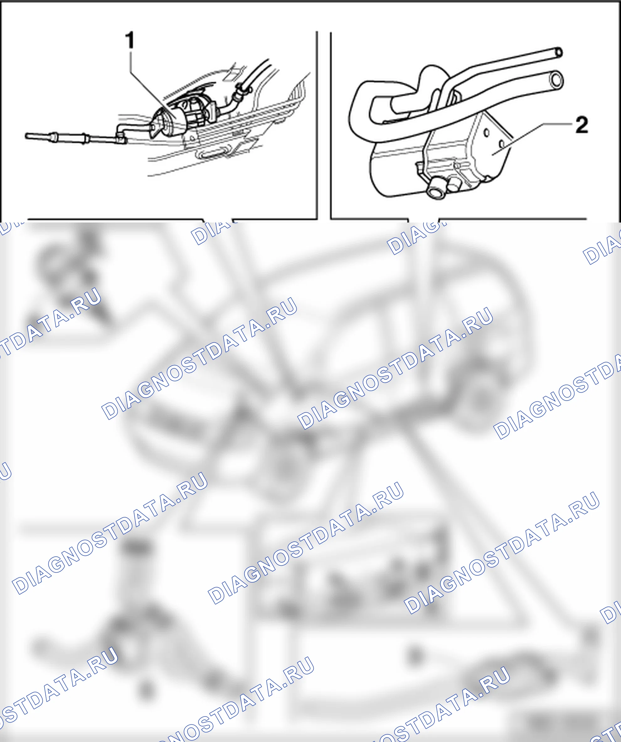 Вспомогательный обогреватель -b4w/D4w-, автомобили № 05.2000. SEAT Alhambra I