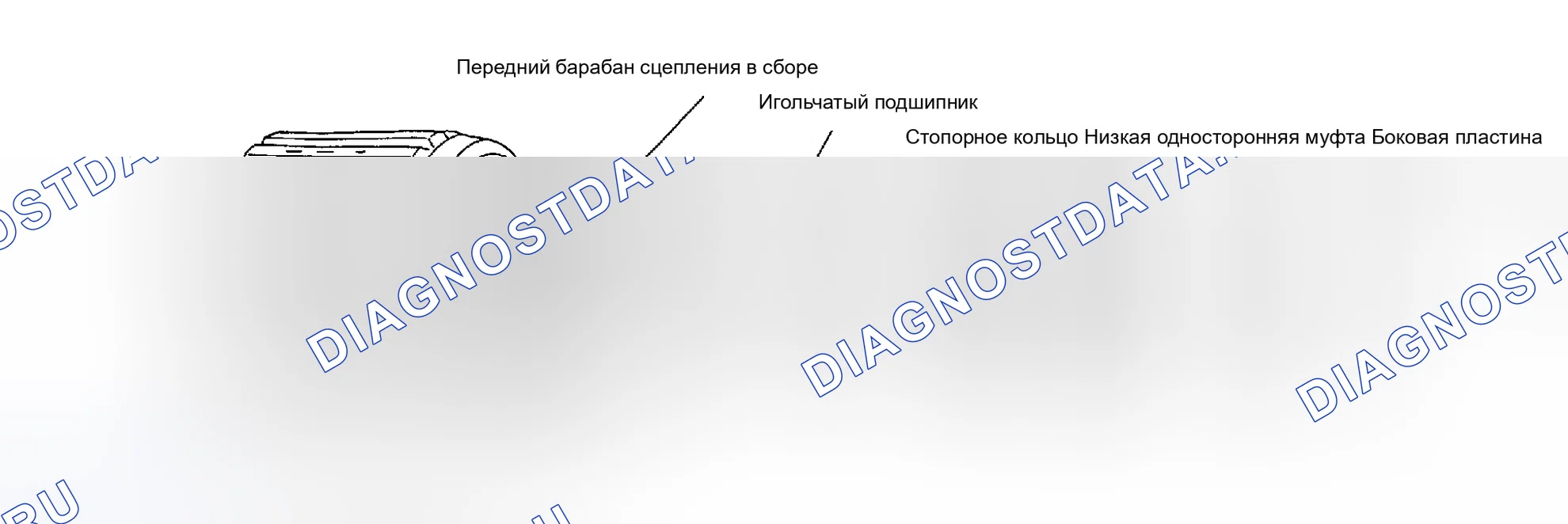 Рис. 1177: Компоненты. Honda Odyssey (North America) I