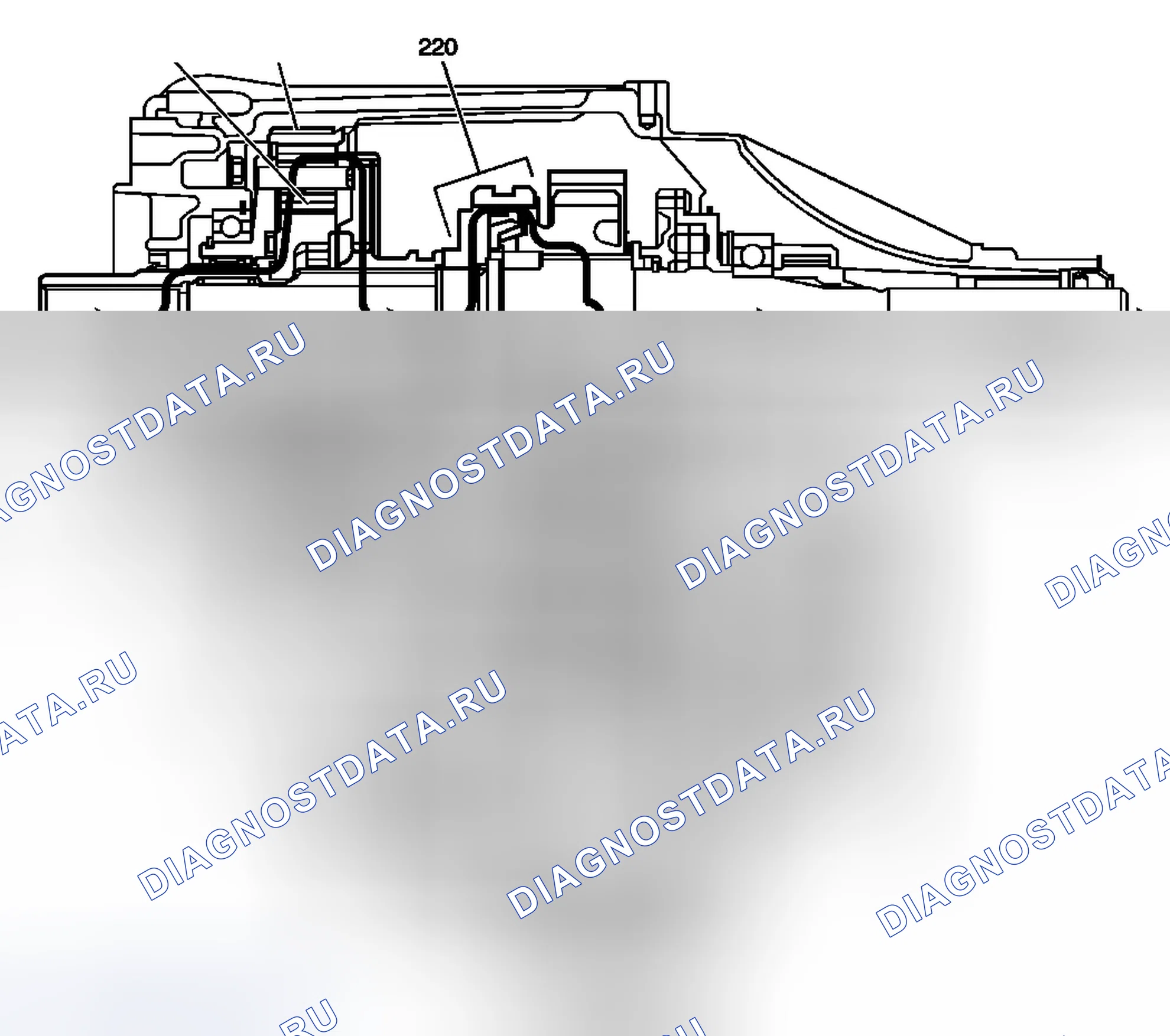 Рис. 9: Поток мощности 4LO. Chevrolet Colorado I