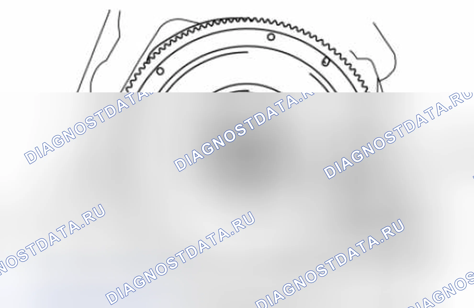 Рис. 6: ОСМОТР МАХОВИКА [G35M-R]. Mazda 3 BL рестайлинг