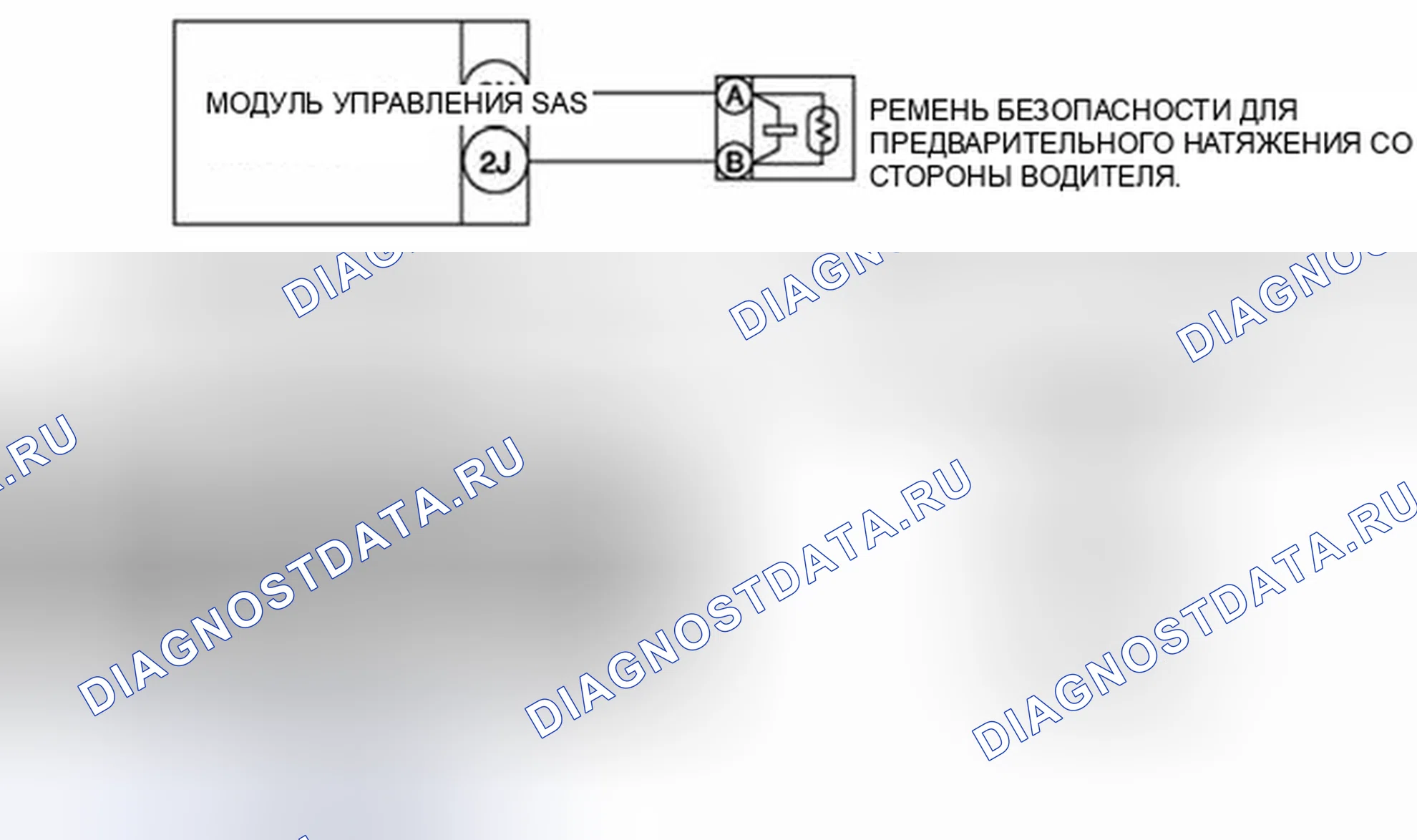 Рис. 199: расшифровка кода ошибки B1054, хтагх1, хт Агх2, хта Гх3, Хт агх4 [СТАНДАРТНАЯ СИСТЕМА УПРАВЛЕНИЯ РАЗВЕРТЫВАНИЕМ] B1877 B1878 B1879 B1885. Honda Civic IX рестайлинг