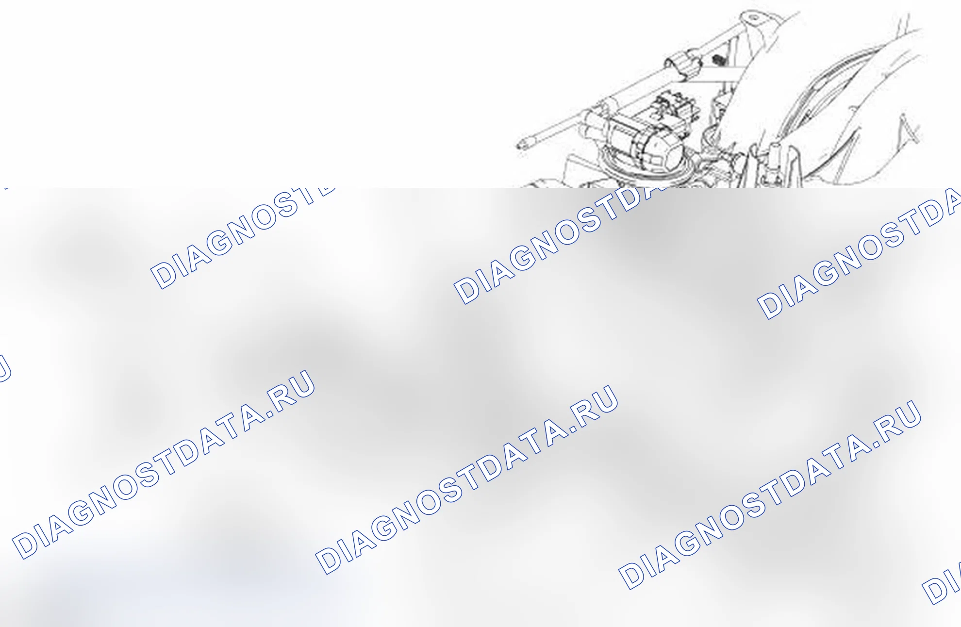 Рис. 4: Корпус дроссельной заслонки. Ford Explorer Sport Trac II