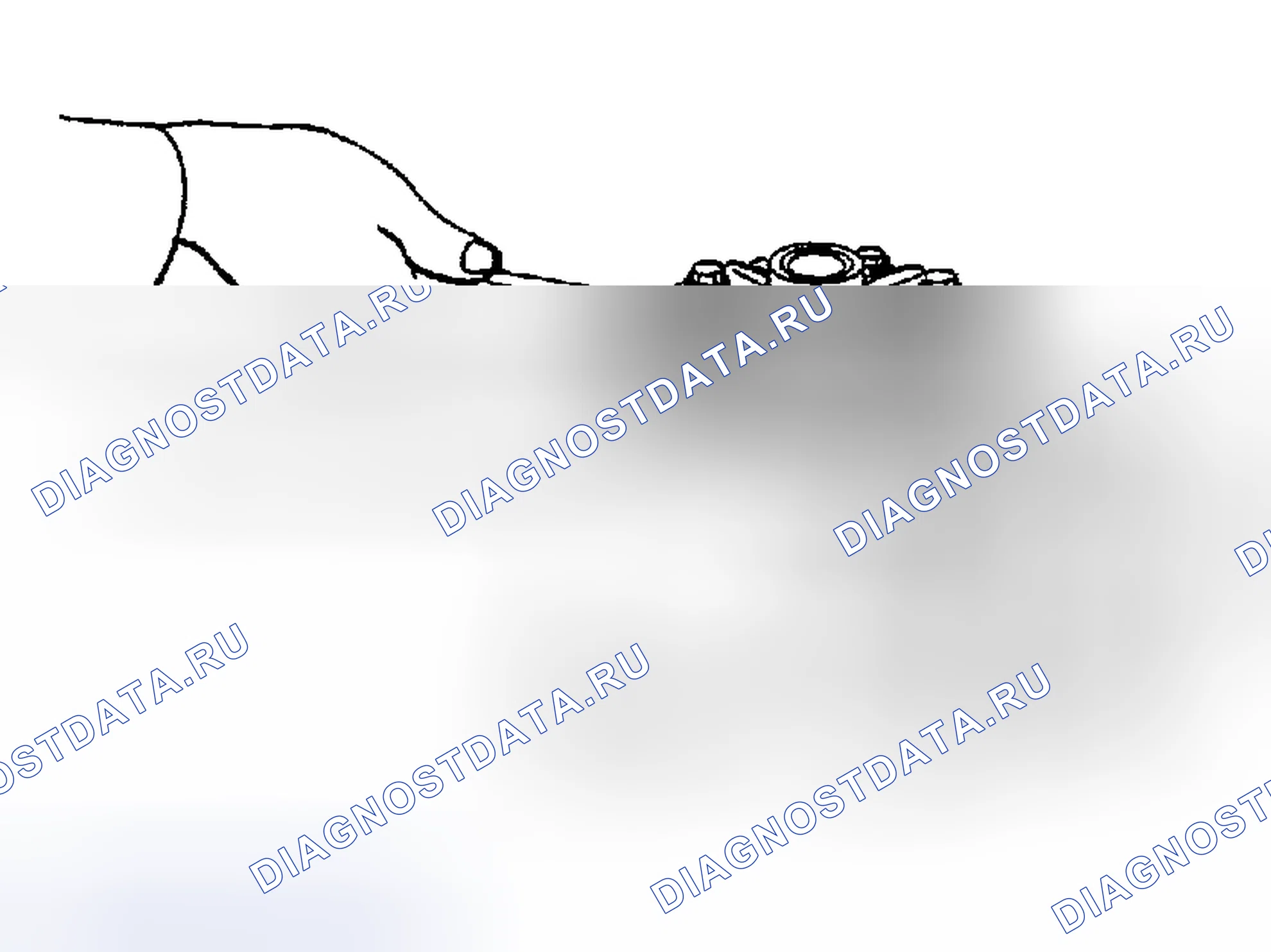 Рис. 58: < < D > > СНЯТИЕ ВЕДУЩЕЙ ШЕСТЕРНИ. Mitsubishi Montero III